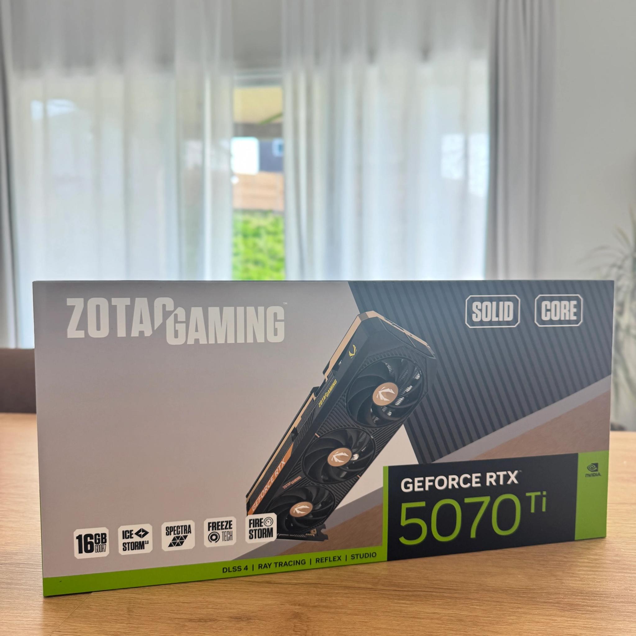 Brand New! Zotac Gaming RTX 5070Ti OC