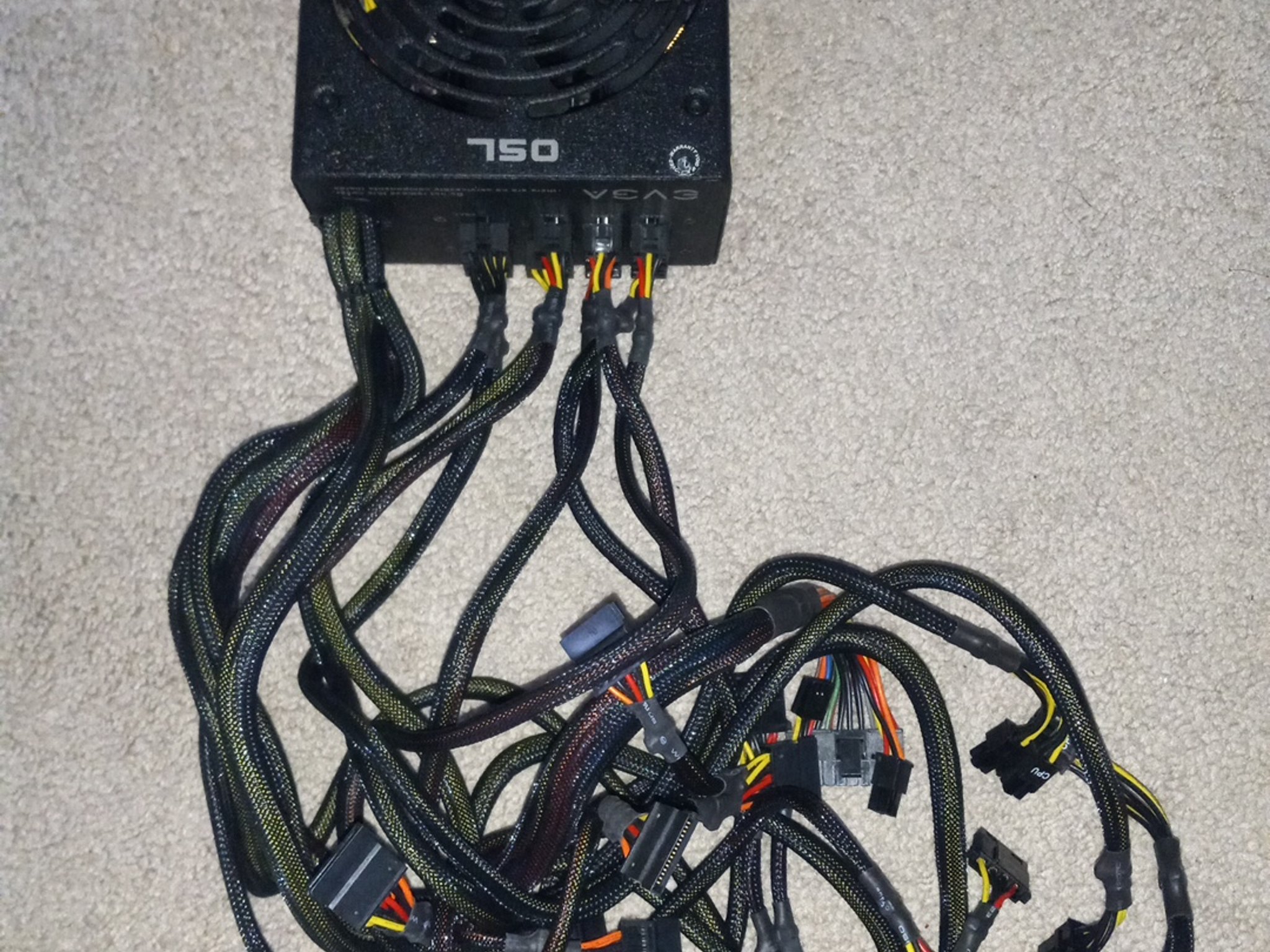 EVGA SuperNova 750 B2 Bronze Power Supply PSU