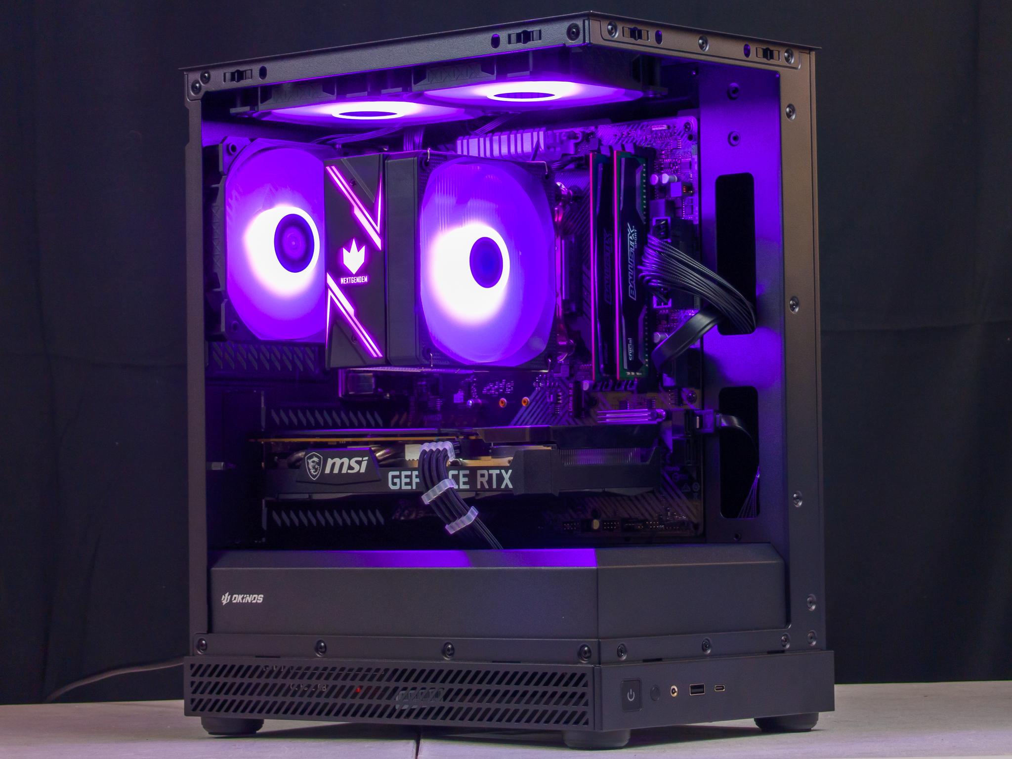 💜🖤 RTX 3060Ti / Ryzen 5 3600 / 16GB Gaming PC 🖤💜