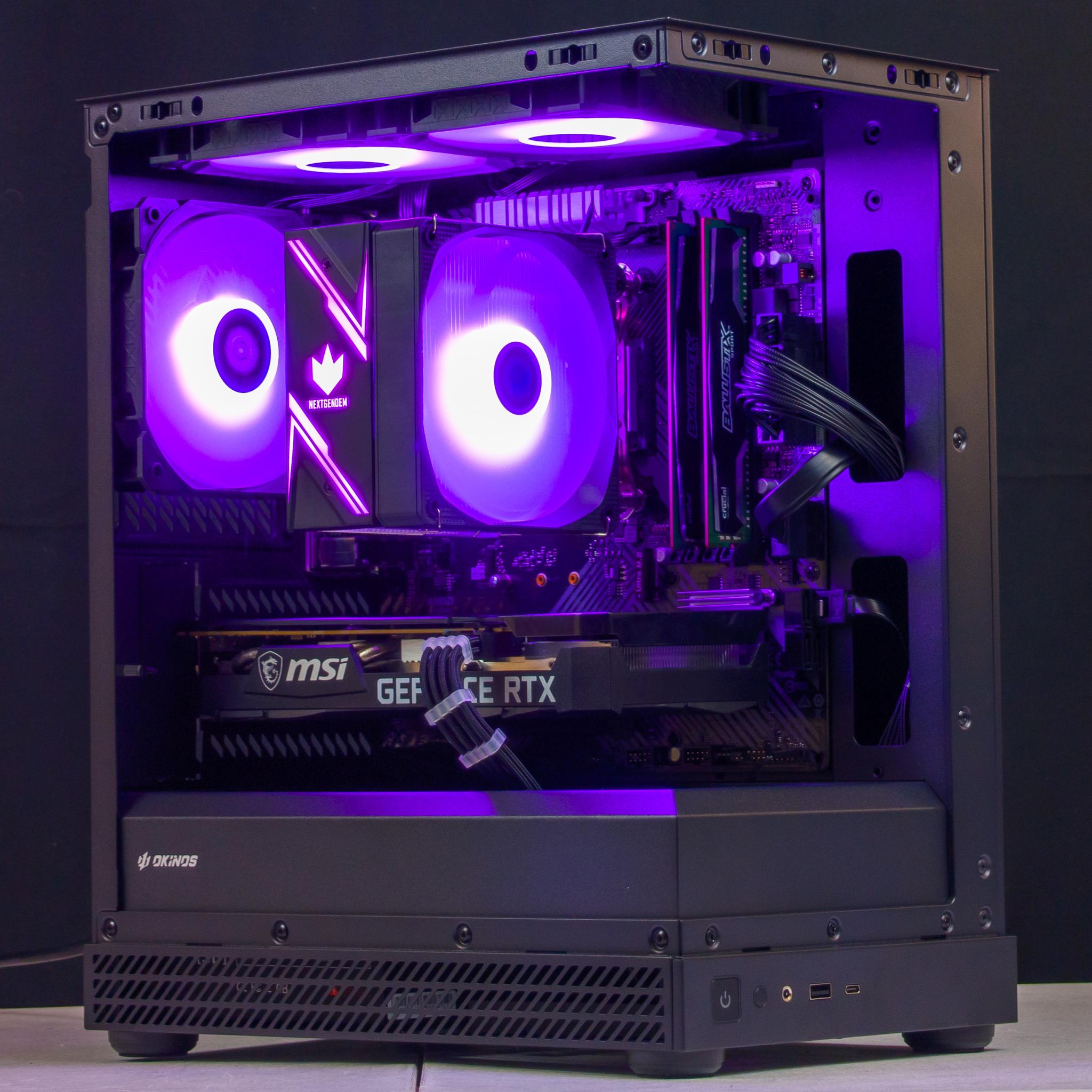 💜🖤 RTX 3060Ti / Ryzen 5 3600 / 16GB Gaming PC 🖤💜