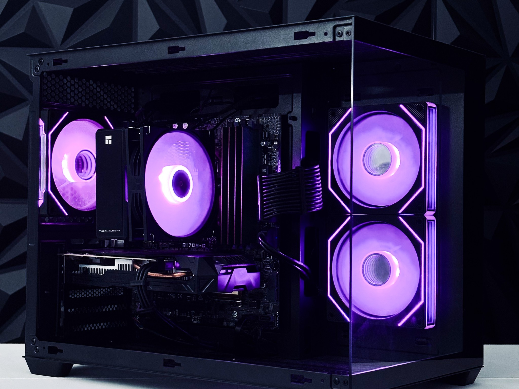💜🖤 GTX 1070 / I7 6700 / 16GB Gaming PC 🖤💜