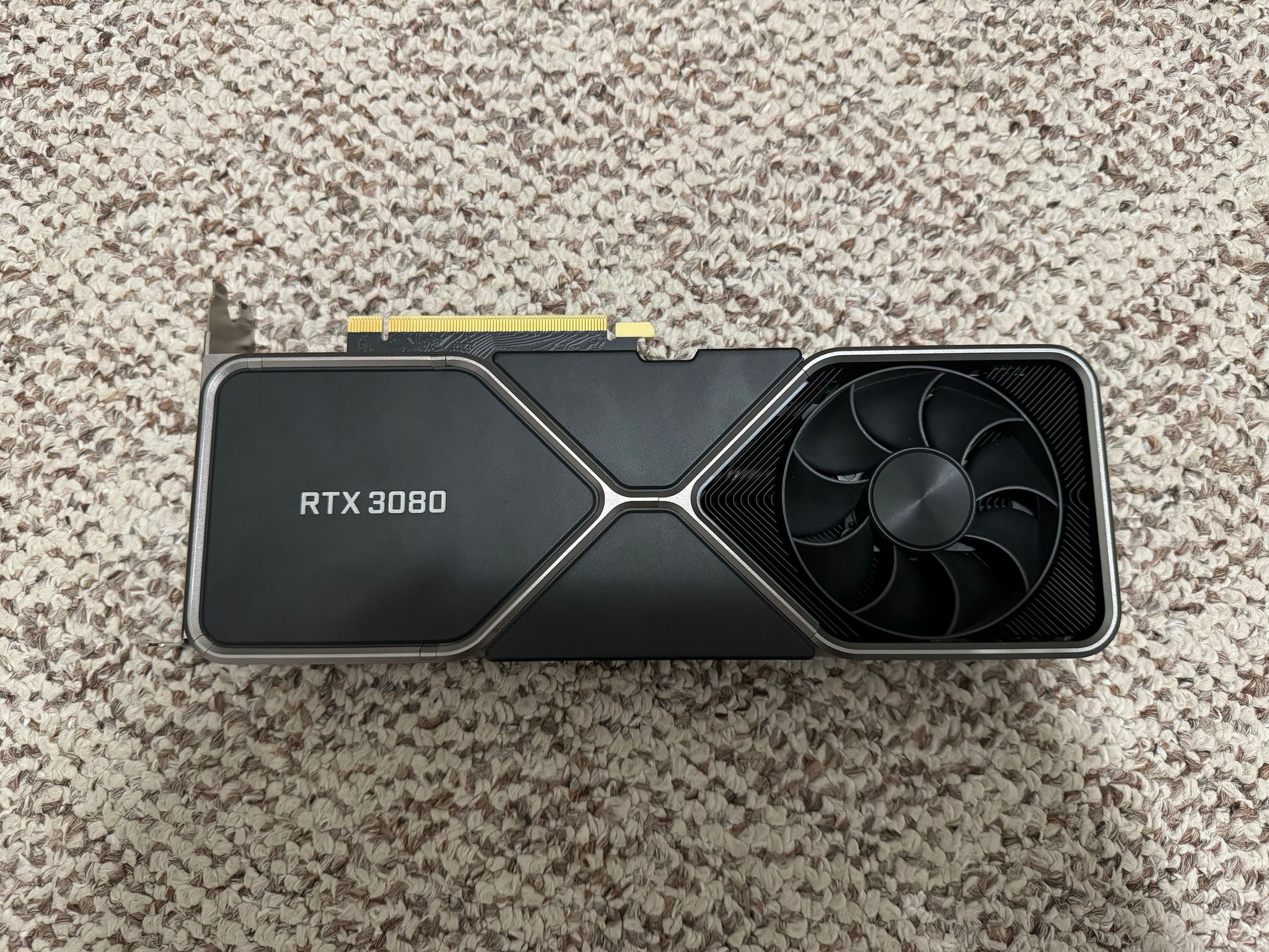 NVIDIA GeForce RTX 3080 Founders Edition 10GB GDDR6X Graphics Card -...