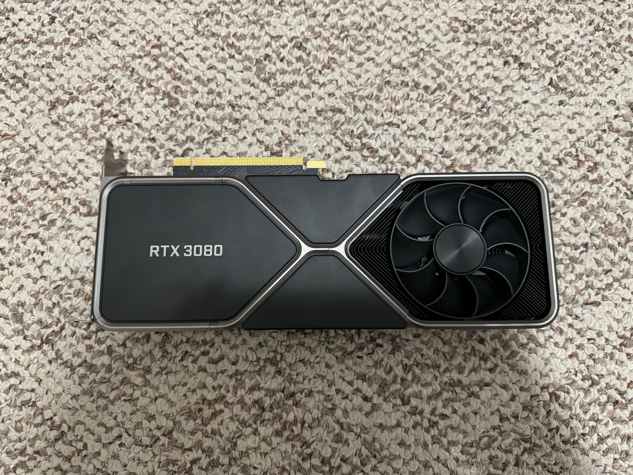 NVIDIA GeForce RTX 3080 Founders Edition 10GB GDDR6X Graphics Card -...