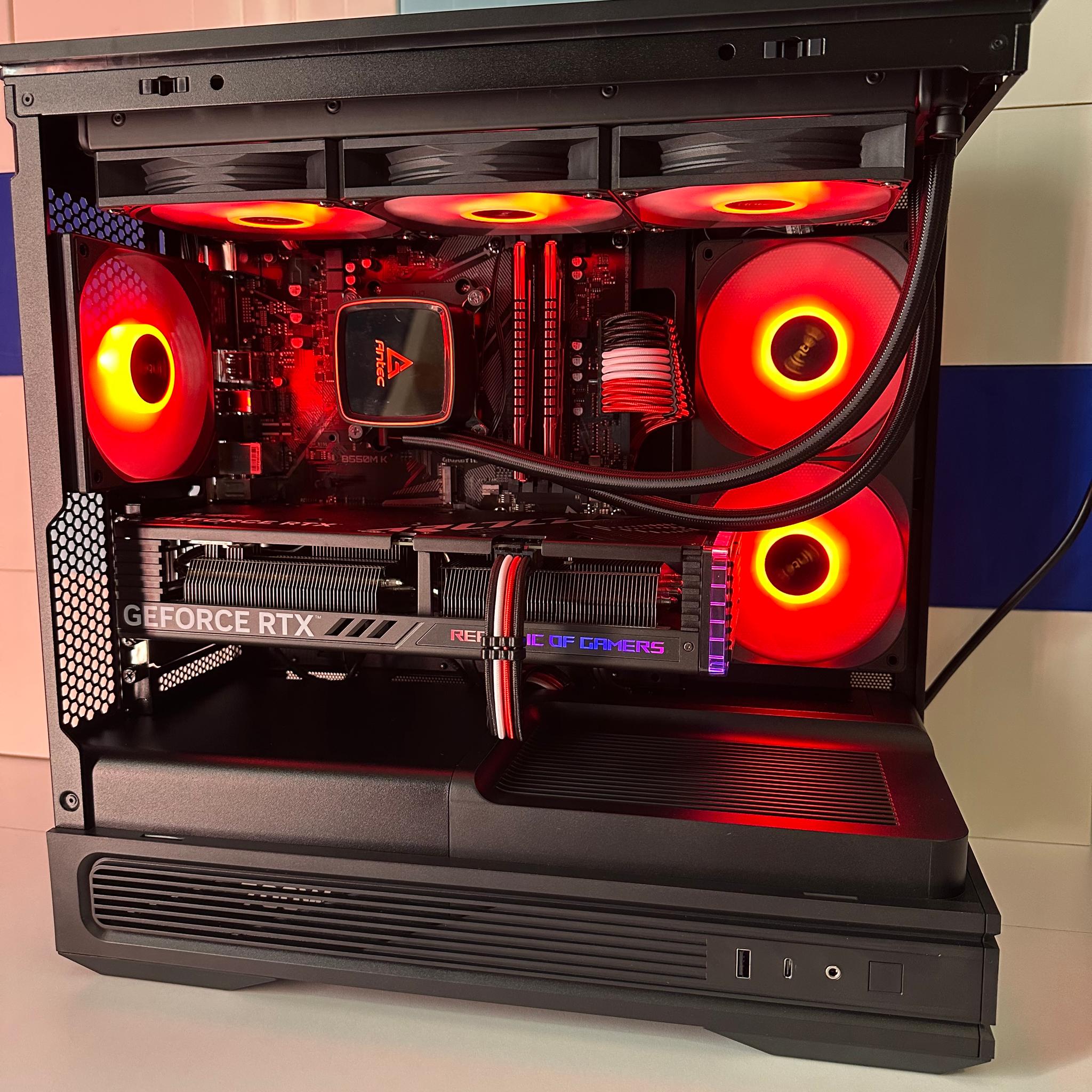 GeForce RTX 4060 Custom Gaming PC - Ryzen 5 3600, 32GB RAM,1.5TB Storage