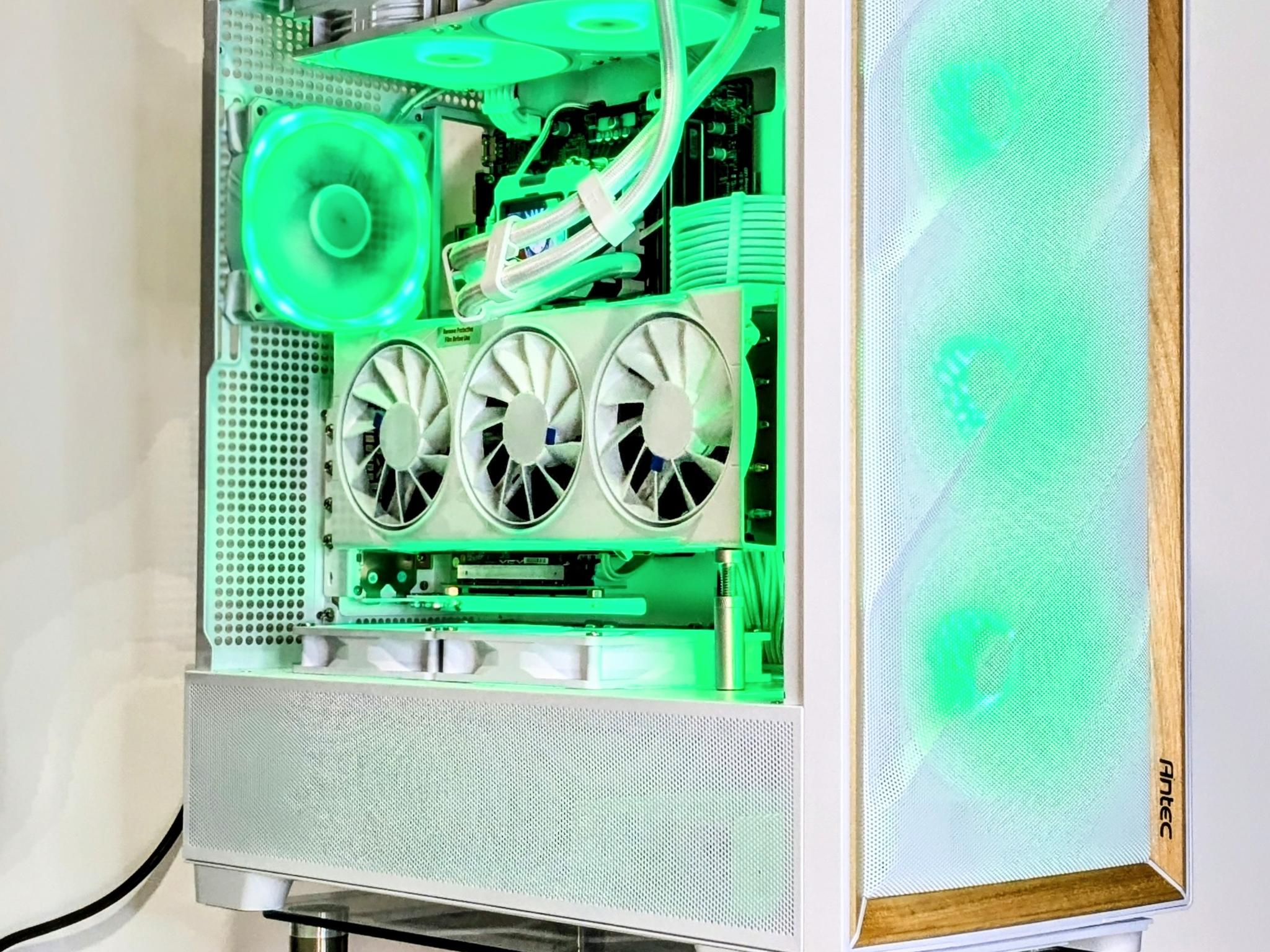 All-White Birch PC | Ryzen 7 7800X3D | RX 9070 (XT Flashed⚡)| 2TB Nvme SSD| WiFi+🔵🦷|Windows 11