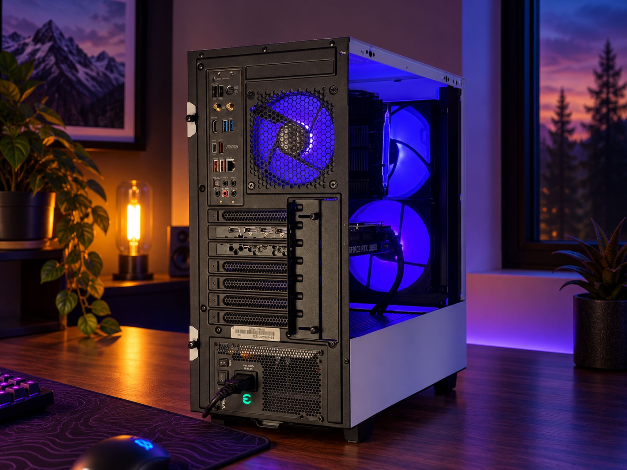 🌠 SUPERNOVA Gaming PC | RTX 3080 | Ryzen 7 5800x | 32GB RAM | 500GB NVME+1TB SATA SSD | FREE SHIP