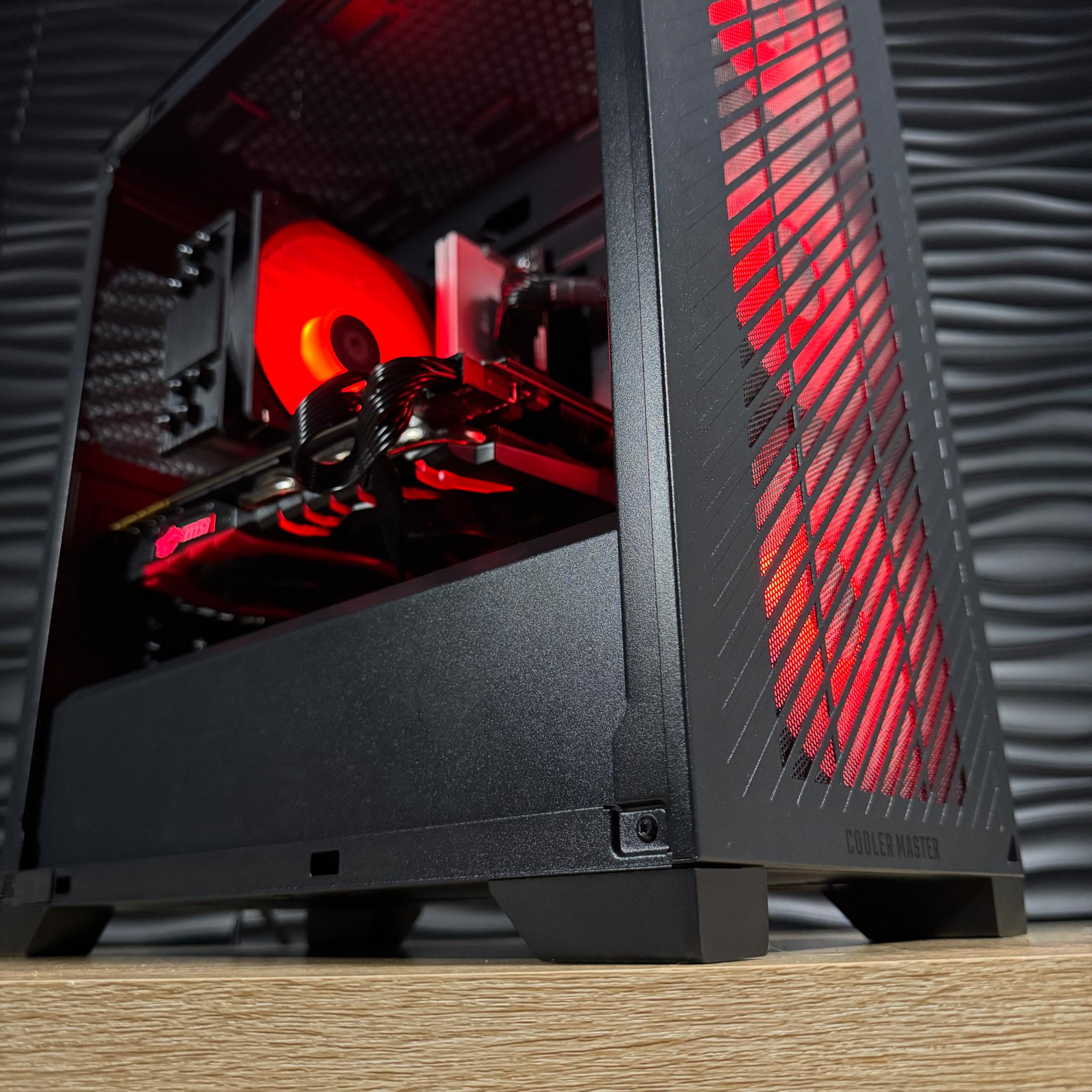 GAMING PC, RYZEN 5 2600X, GTX 1080, 16GB DDR4, WIFI/BT