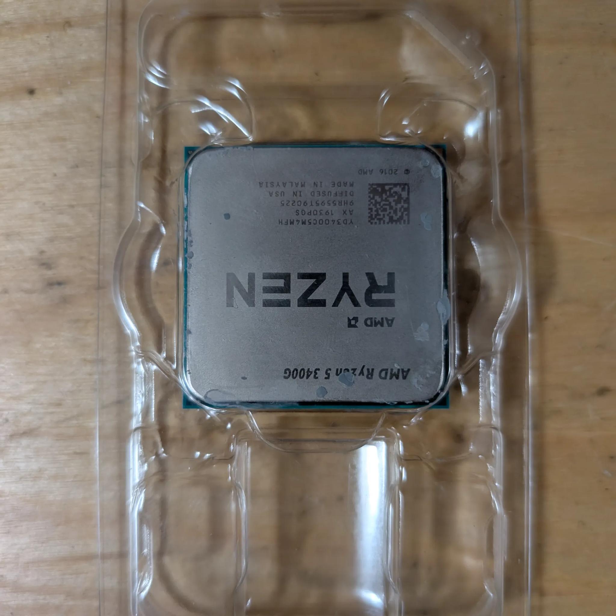 AMD Ryzen 5 3400G APU