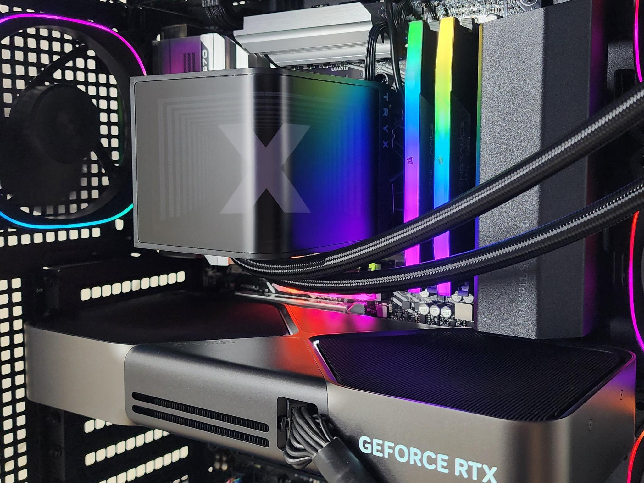 Gaming PC Ryzen 7 9800X3D 96GB RAM 4TB SSD RTX 5090 32GB Windows 11 Computer