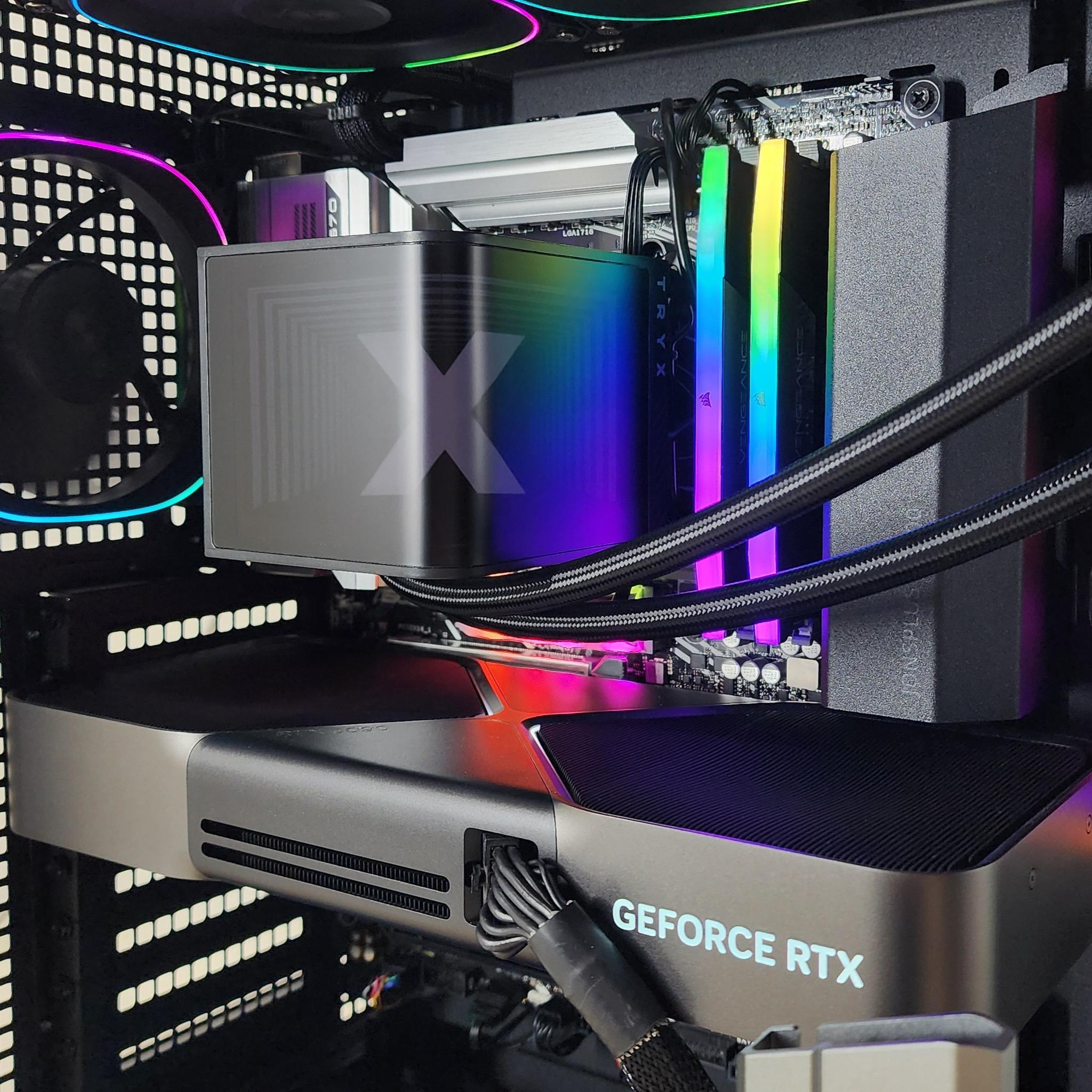 Gaming PC Ryzen 7 9800X3D 96GB RAM 4TB SSD RTX 5090 32GB Windows 11 Computer