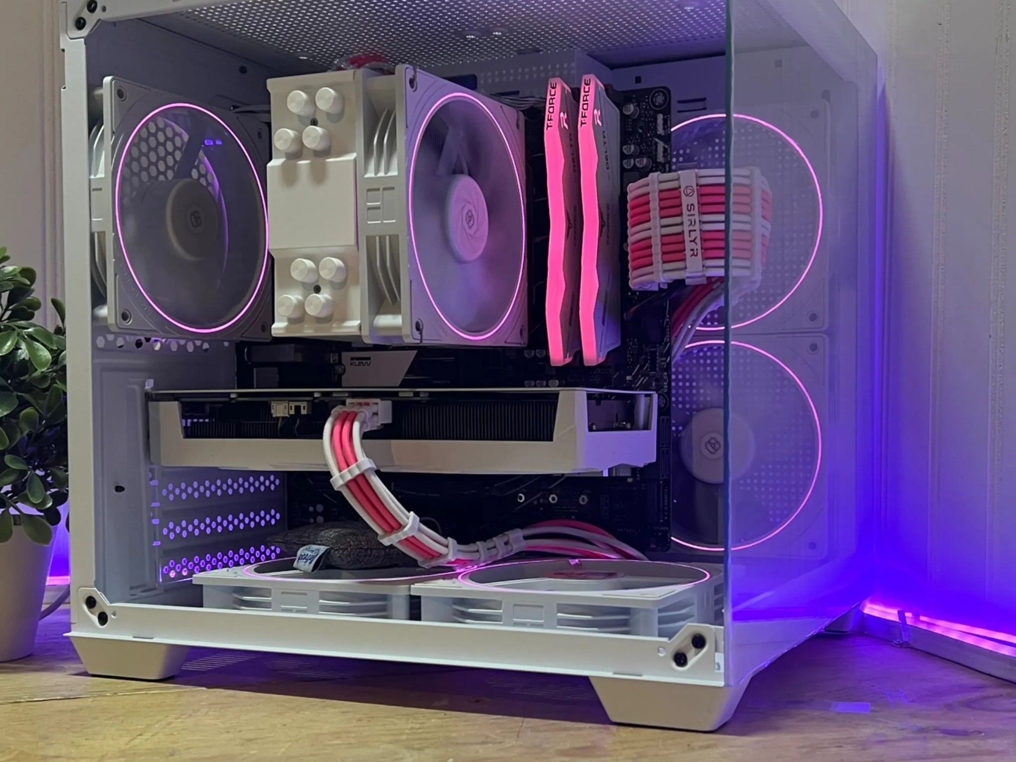 🩷Pink Frost🩷 7600x/32gDDR5/1tbNVME/4060ti 16g/B650m