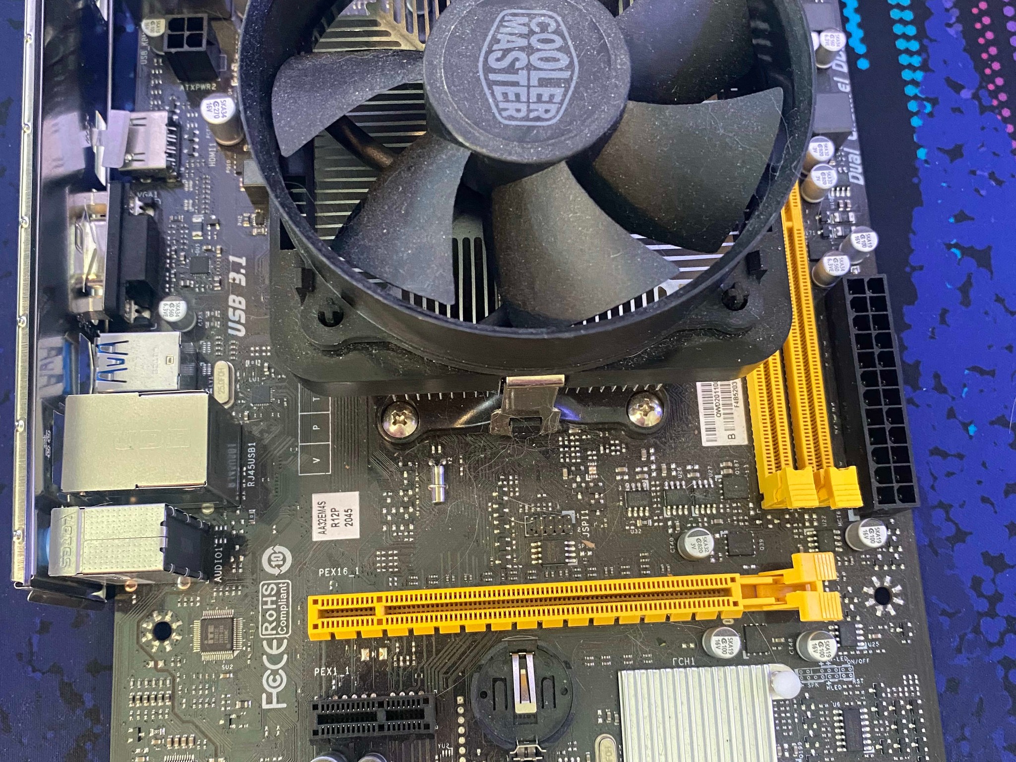 A320M Entry Level Ryzen Motherboard
