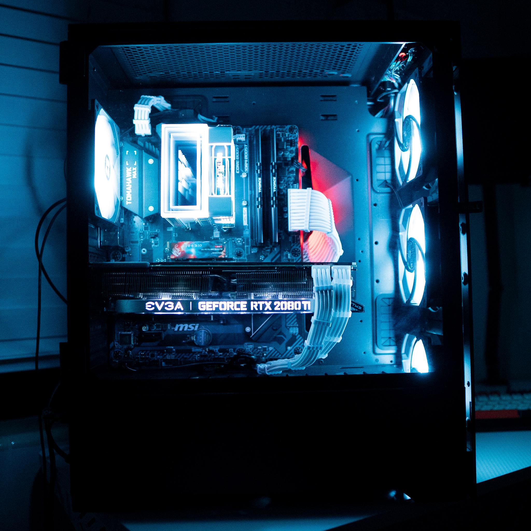 ⚪🟣 | NVIDIA RTX 2080Ti | RYZEN 5 3600X | 16GB DDR4 RAM | 1TB NVME SSD | Amethyst Achiever 2.0