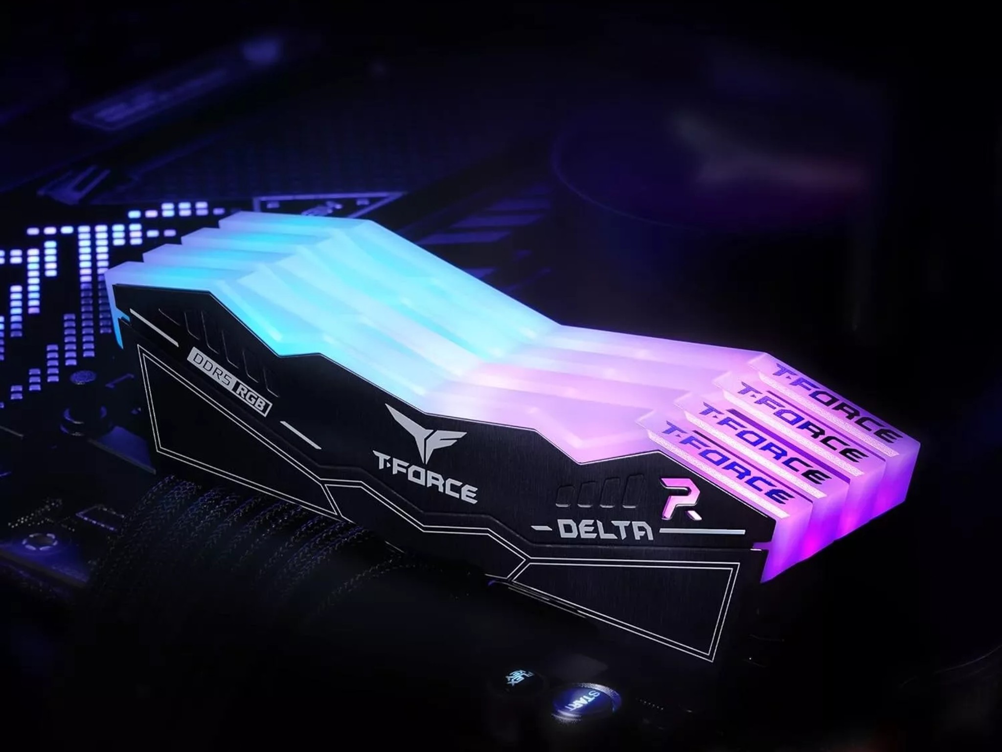 [New] [DDR5|32GB|6000MHz] TeamGroup T-Force Delta RGB 32GB (2 x 16GB) FF3D532G6000HC38ADC01