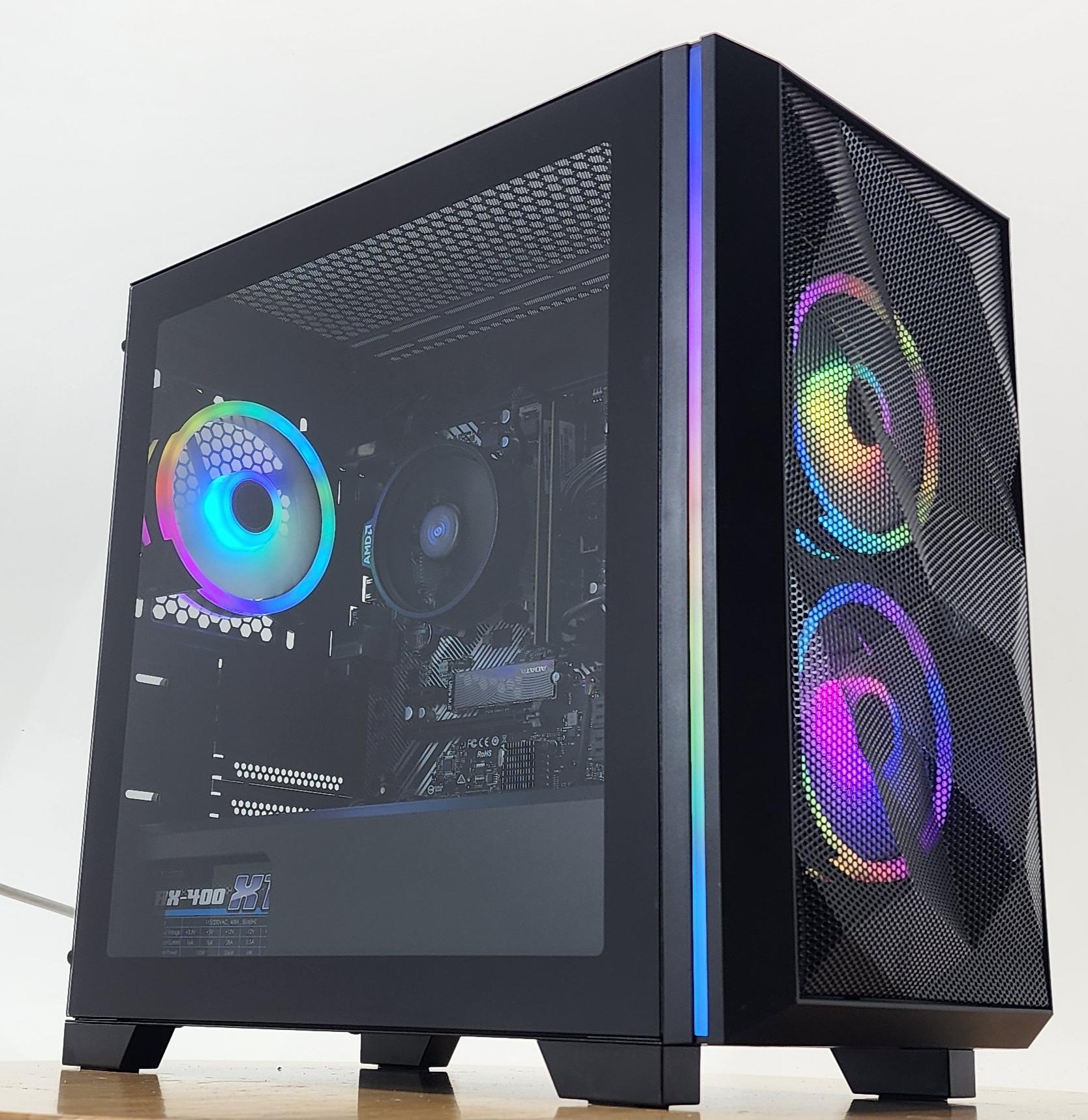 Gaming PC Ryzen 5 5600G 16GB RAM 500GB SSD   Windows 11 Computer