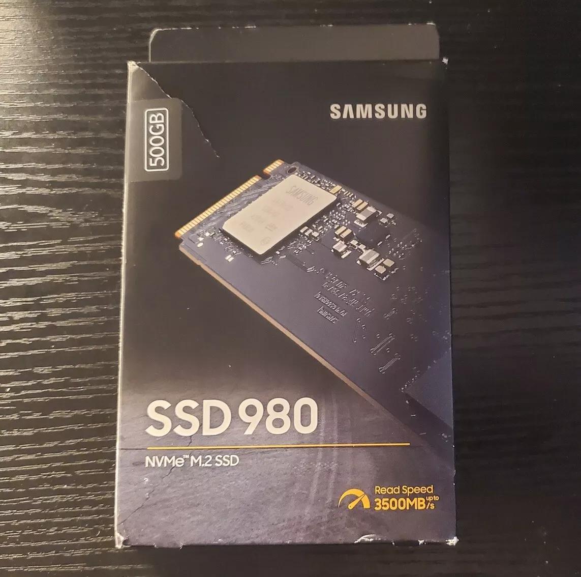 Samsung 980 500GB M.2 2280 Internal NVME SSD (MZ-V8V500B/AM)