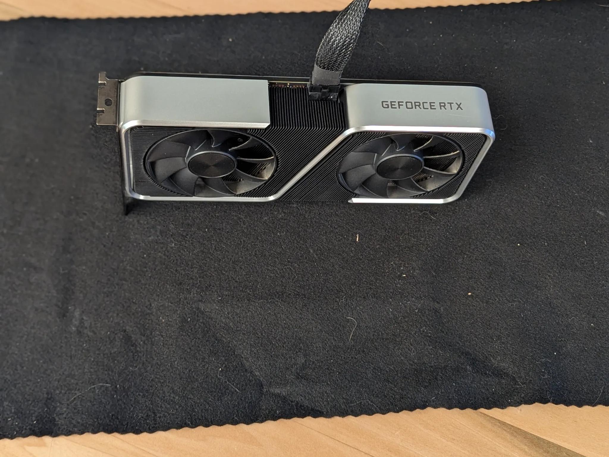 🖤 NVIDIA RTX 3060 Ti Founders Edition – Sleek, Efficient & Powerful | Adapter Included ⚡