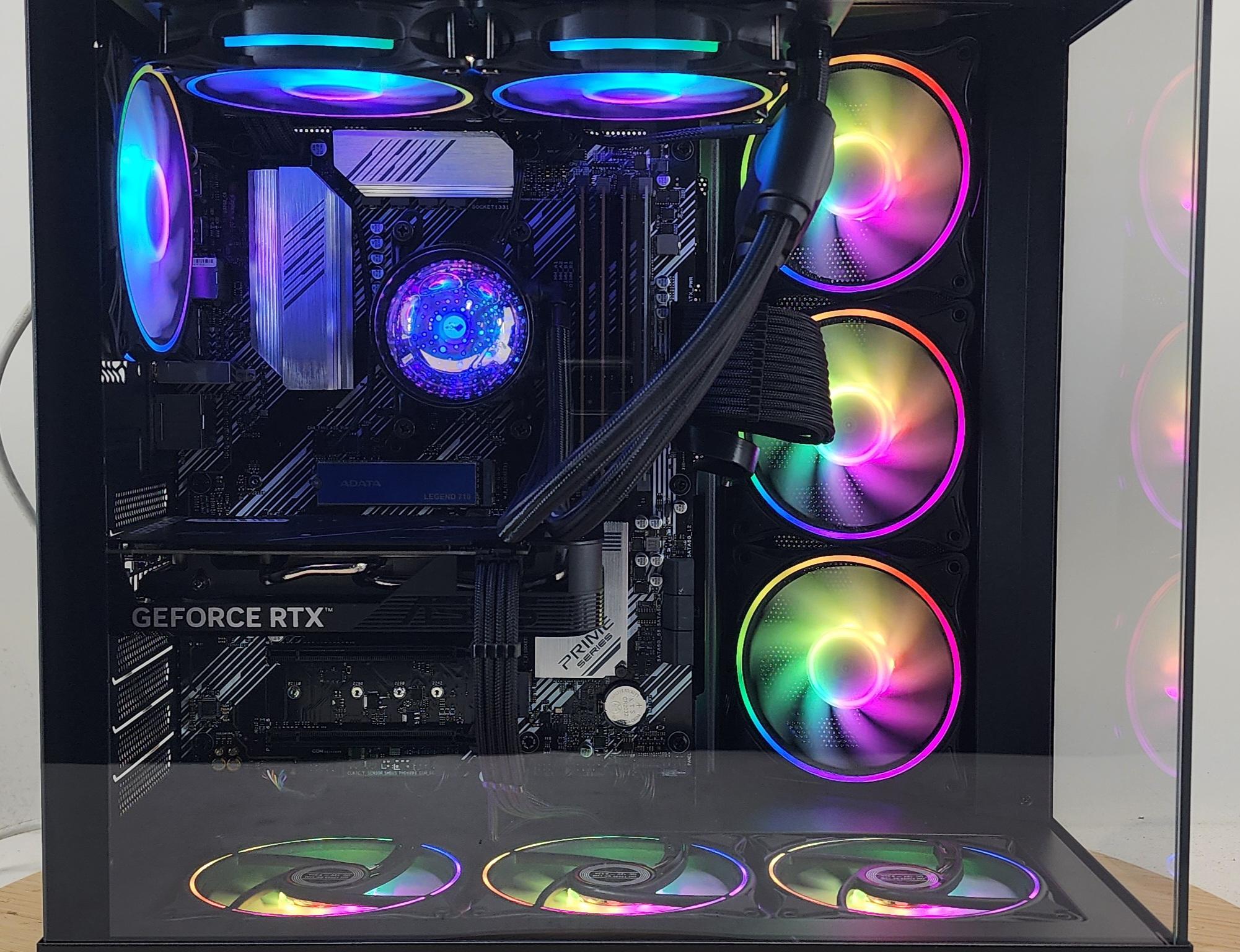 Gaming PC Ryzen 7 5800X 16GB RAM 1TB SSD RTX 4060 8GB Windows 11 Computer