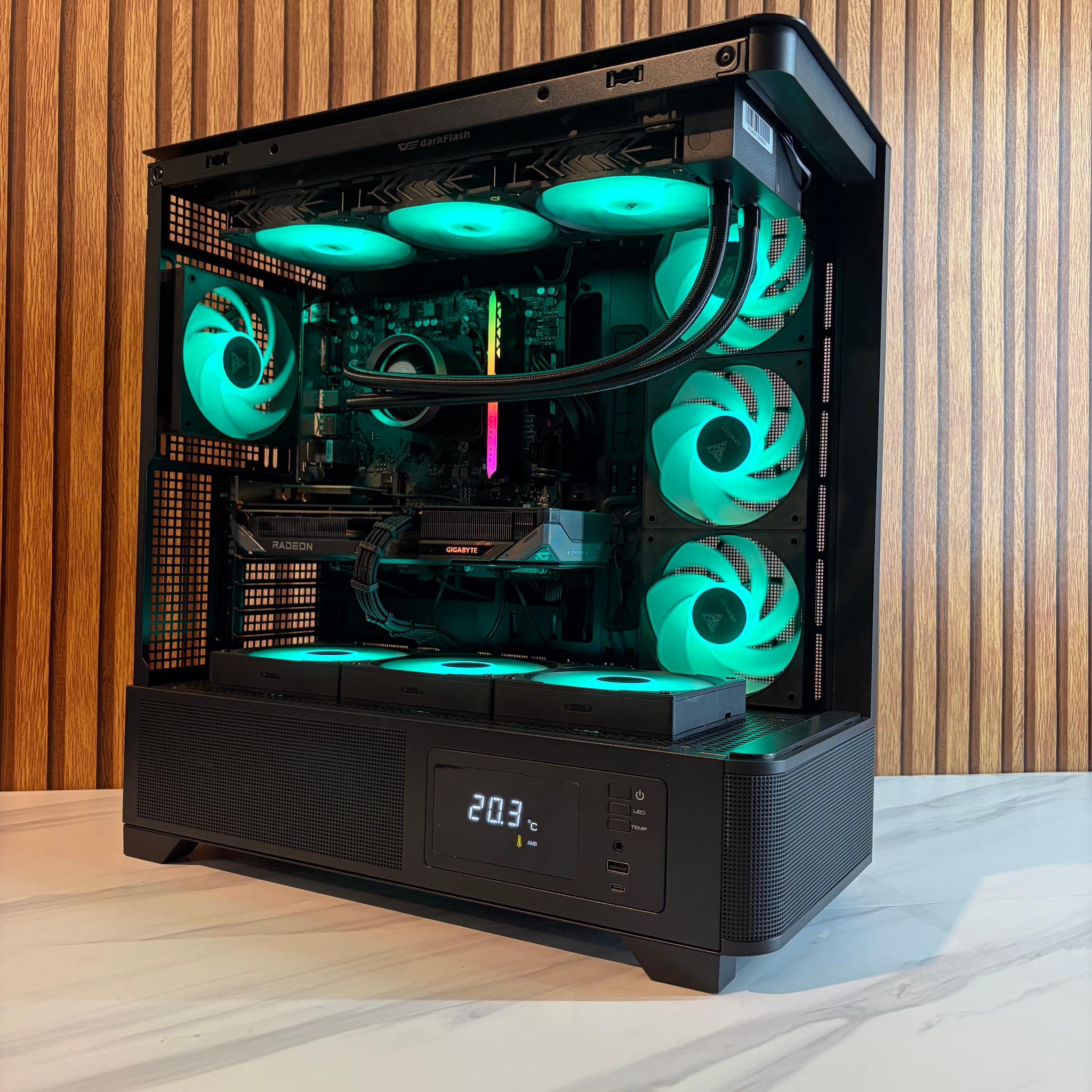 9060XT 16GB | RYZEN 5 9600X  | 16GB DDR5 | 650W | 360MM