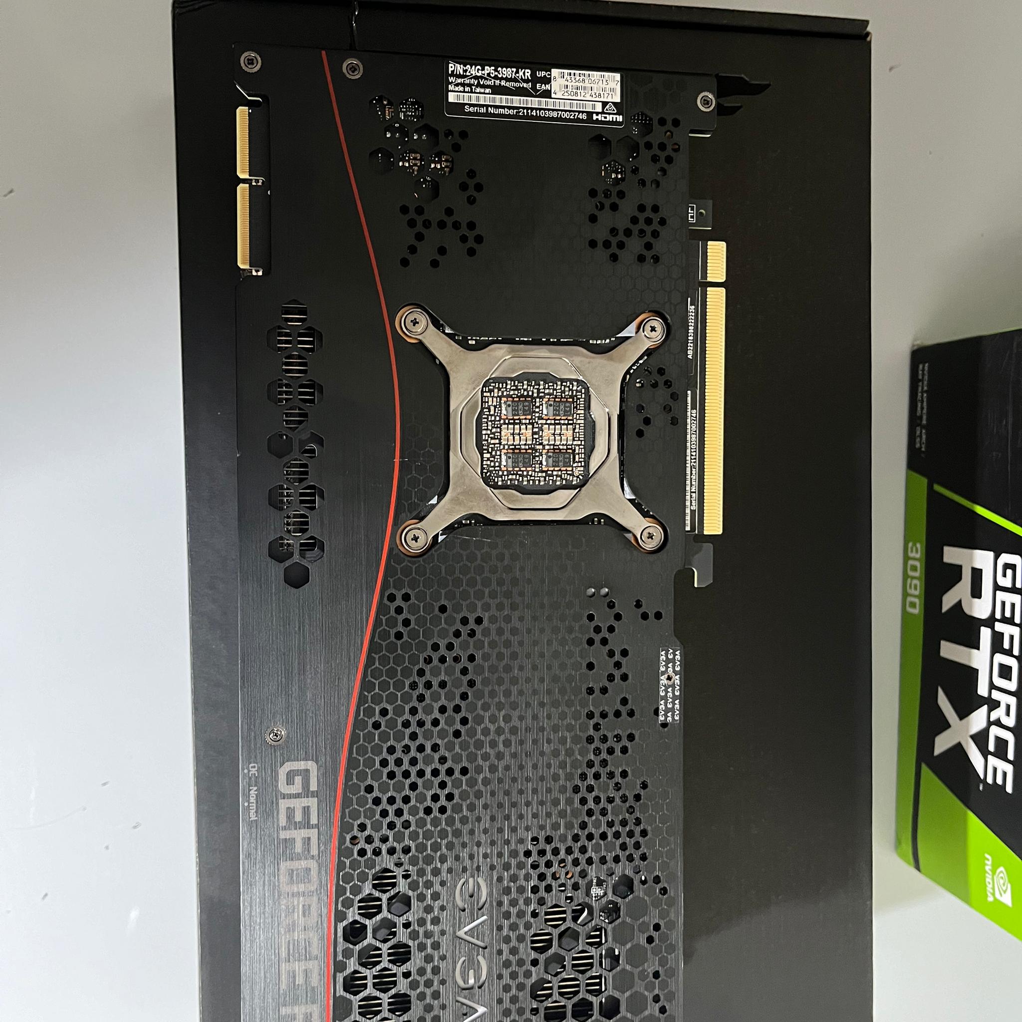 EVGA 3090 24GB VRAM