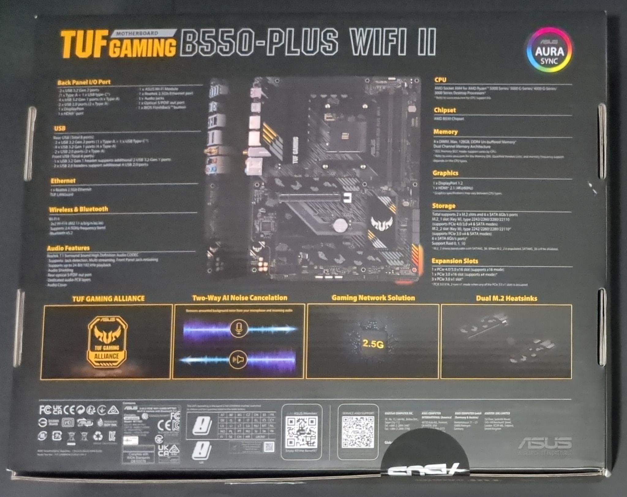 ASUS TUF Gaming B550-Plus WiFi II