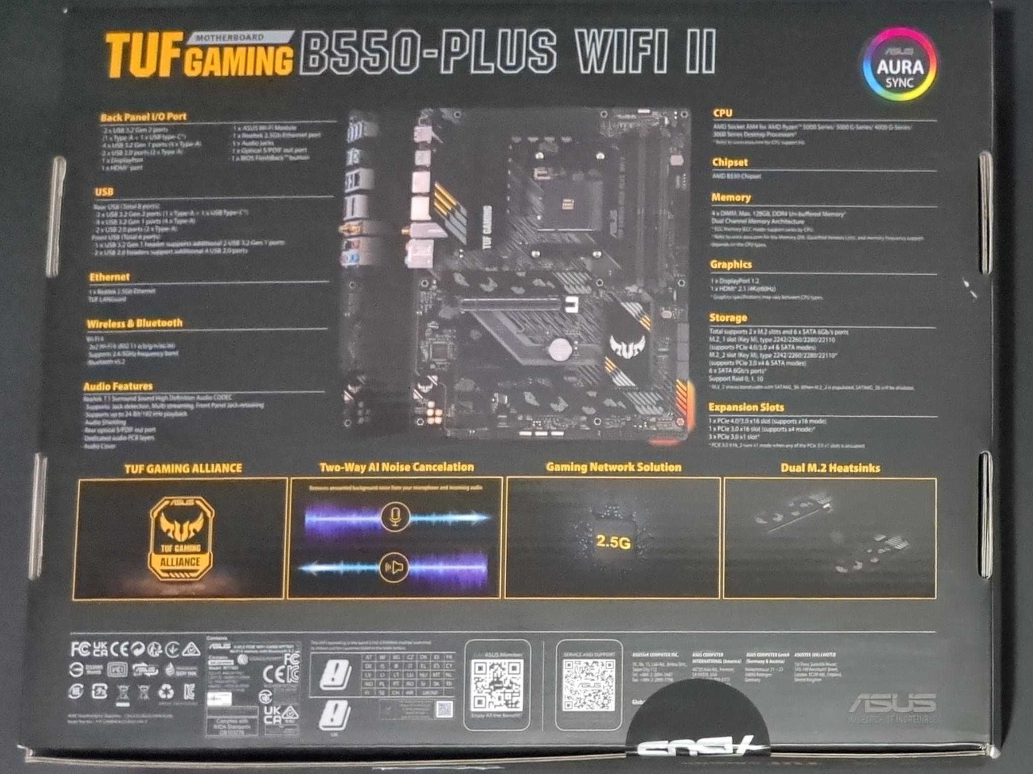 ASUS TUF Gaming B550-Plus WiFi II