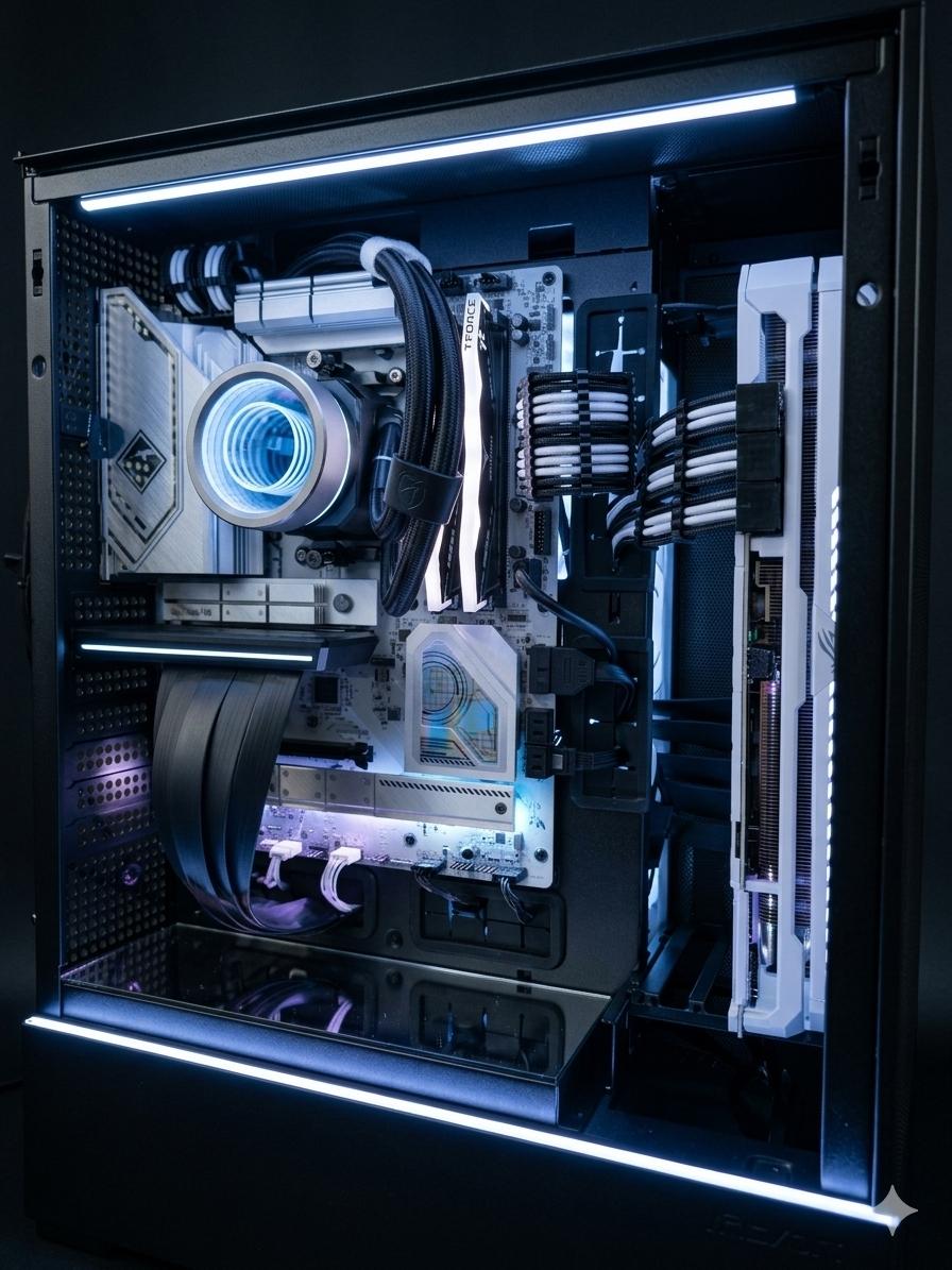 AI/LLM,content creation, hybrid gaming/workstation