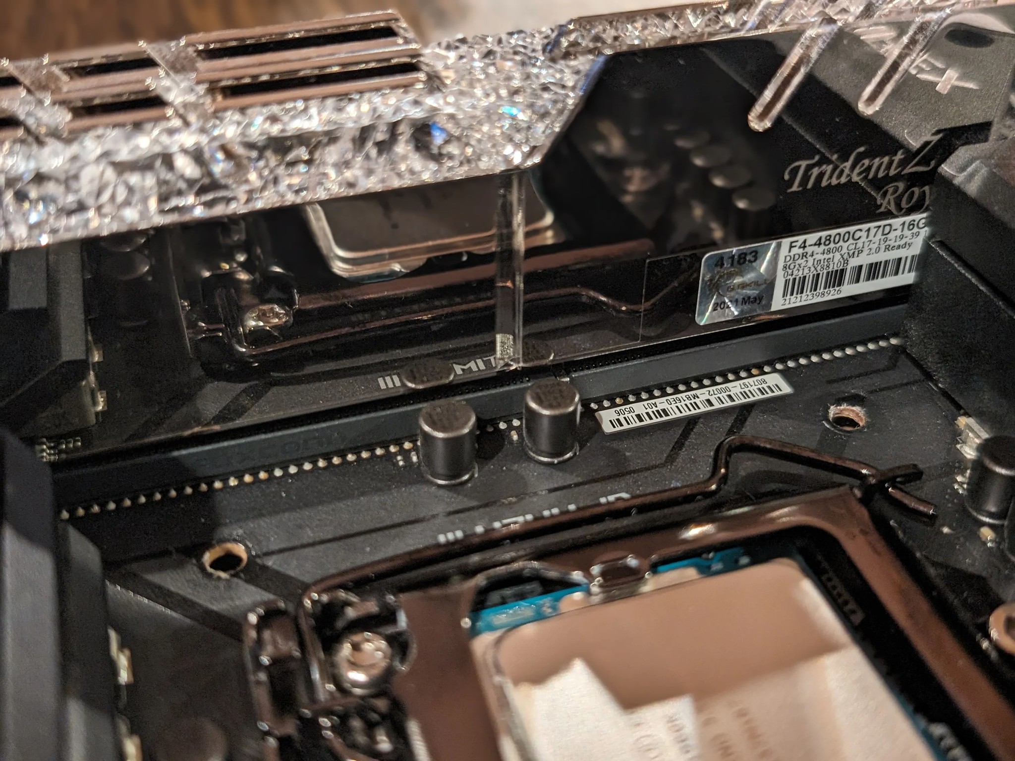 Motherboard/CPU/Memory Combo: ASUS MAXIMUS XIII APEX w/Intel 11900k CPU/G.Skill 4800mhz DDR416gb