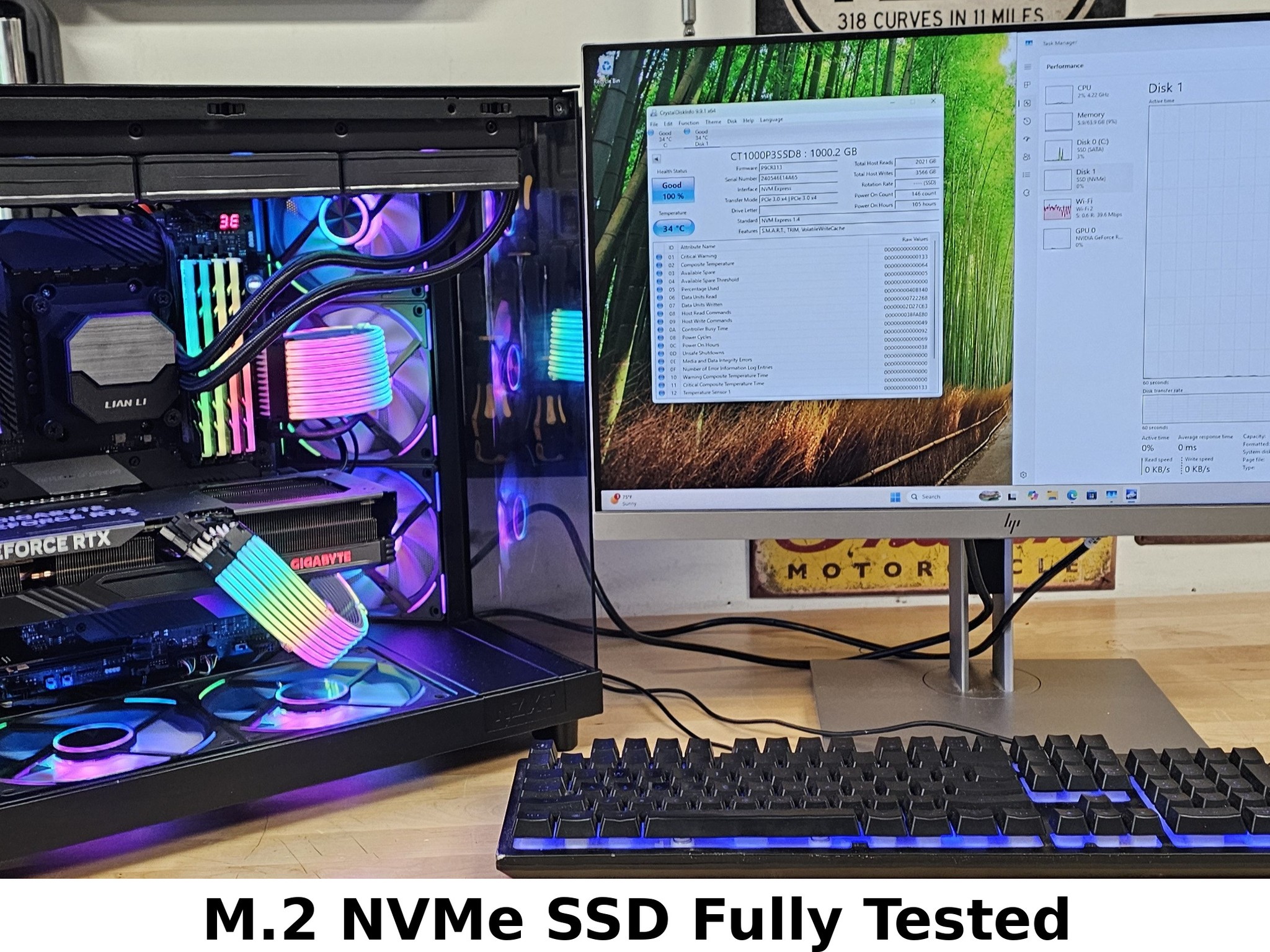 1TB NVMe M.2 SSD Crucial