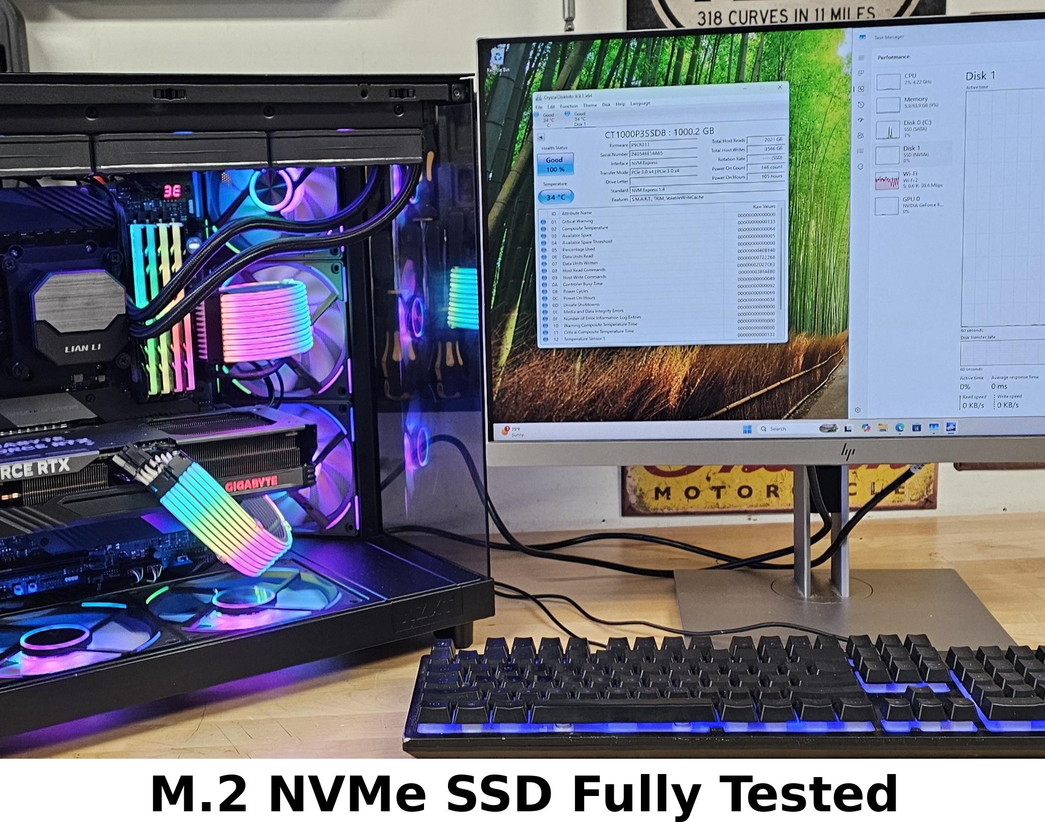 1TB NVMe M.2 SSD Crucial