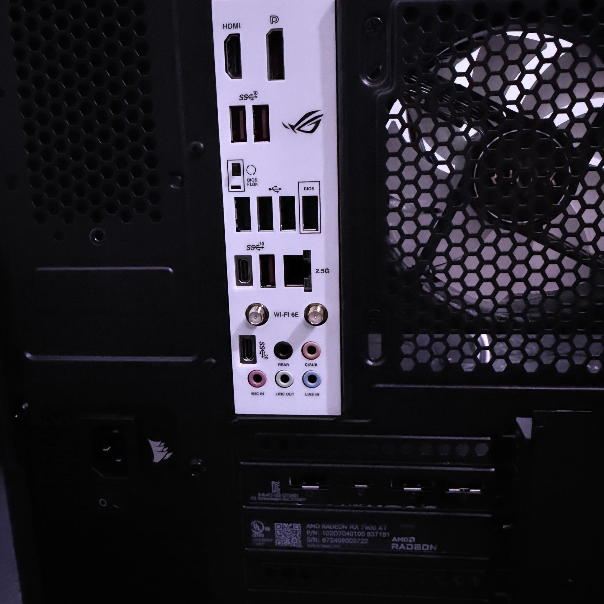 ⭐️"Starlight Prism"🌈 | 4K Gaming | RX 7900 XT 20G | Ryzen 7 7800X3D | 32GB DDR5 | 2TB SSD