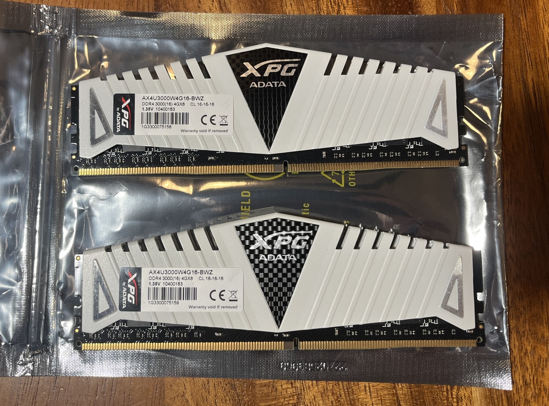 ADATA XPG 8GB (2x4GB) PC4-24000 DDR4 3000MHz Desktop Memory