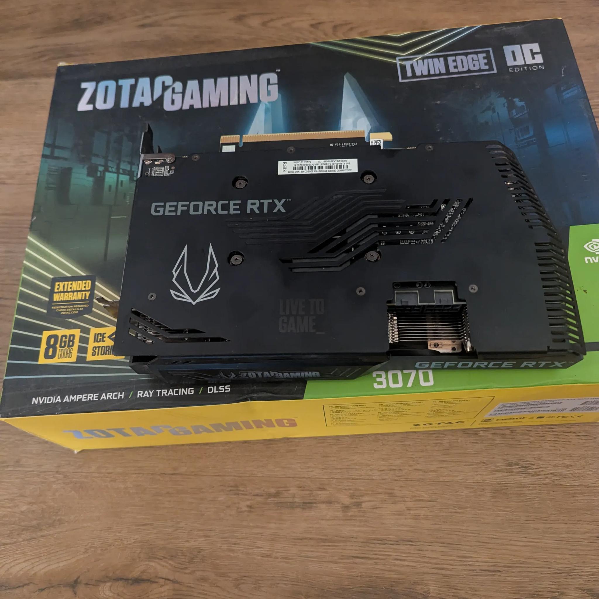 ⚡ Zotac RTX 3070 Twin Edge OC – 1440p Gaming Powerhouse | Compact & Efficient 🎮