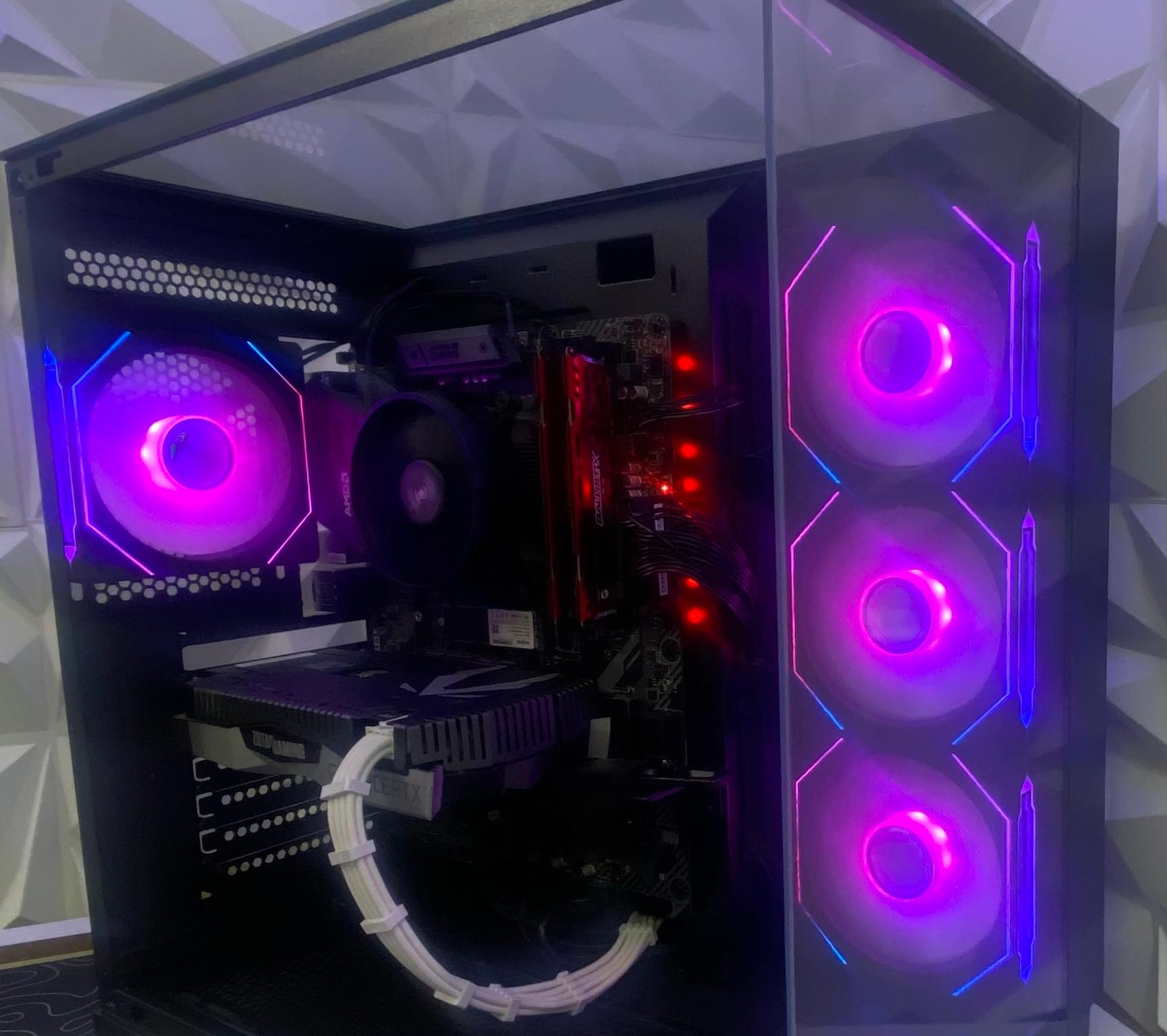Pure Aesthetic Gaming PC | Ryzen 5 | RTX 2060 | 32GB RAM | 512GB SSD