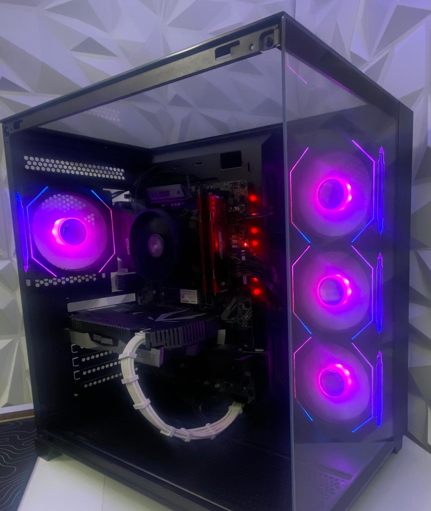 Pure Aesthetic Gaming PC | Ryzen 5 | RTX 2060 | 32GB RAM | 512GB SSD