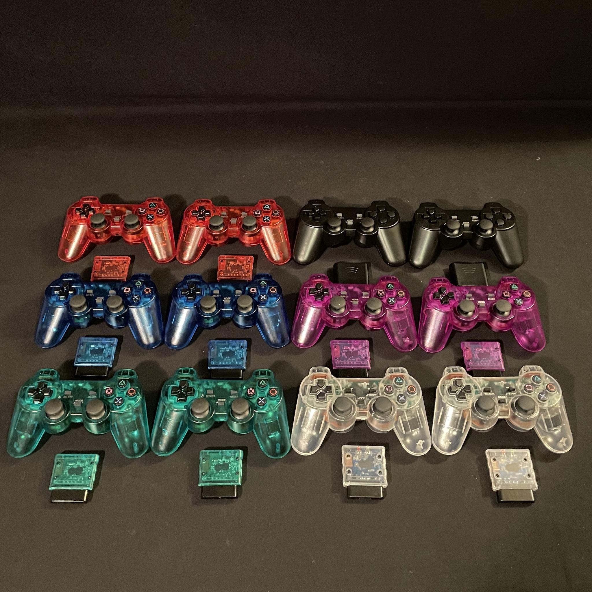 Ps2 Playstation 2 Wireless Controllers