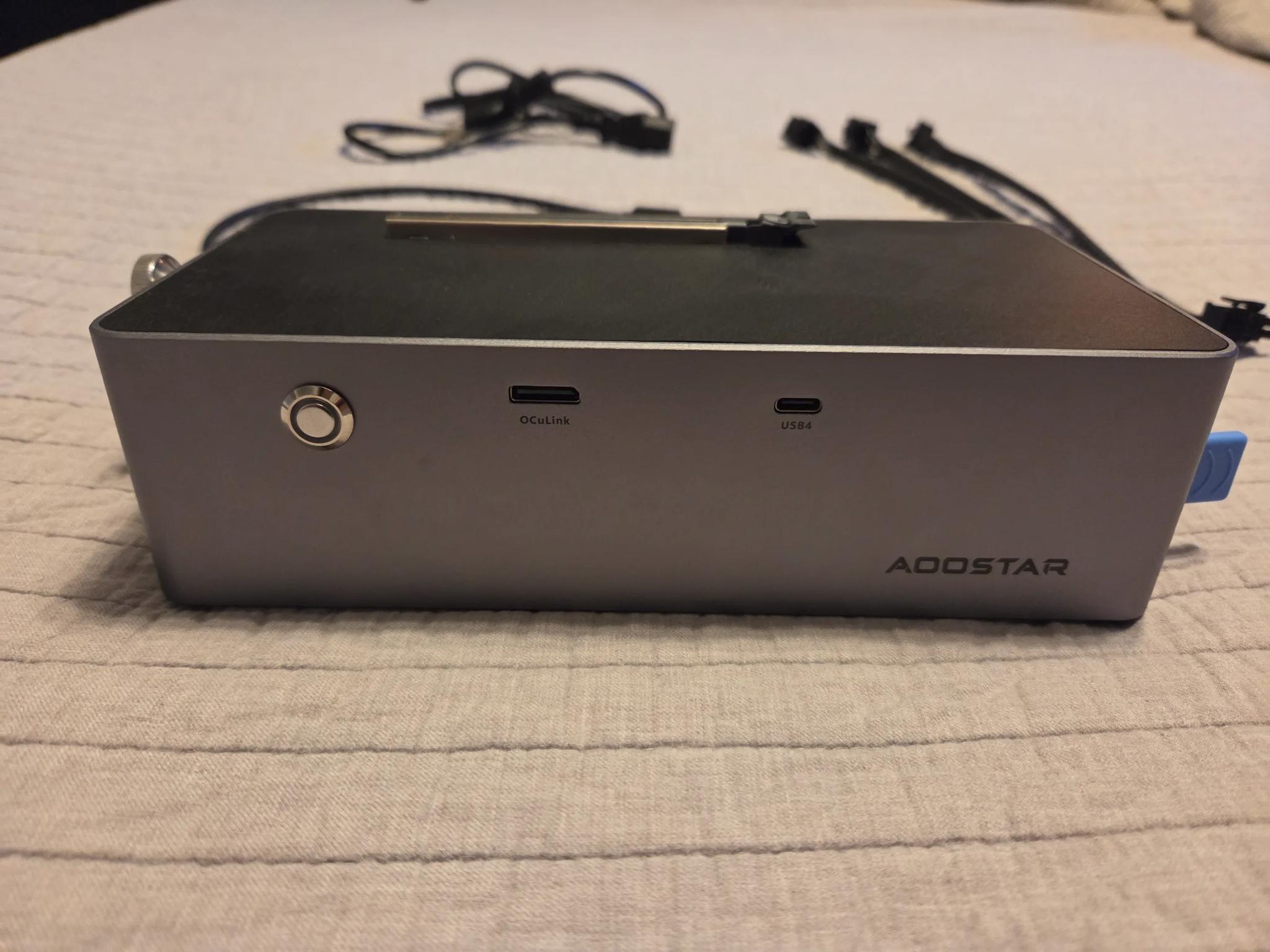 AOOSTAR EGPU AG02 500w | Silver & Black | Used Like New | Jawa