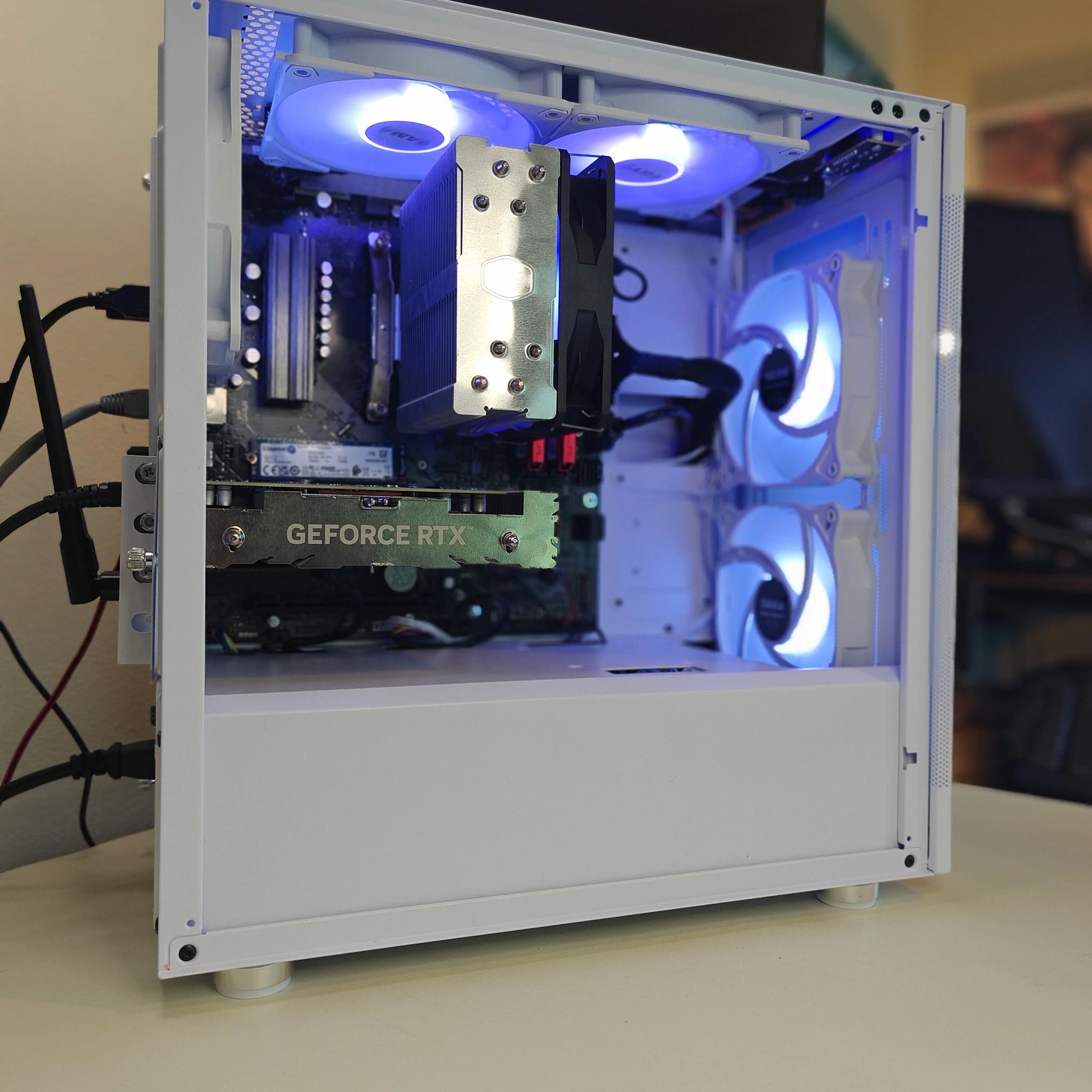 Quiet 🤫 Sips Power 🥤 | Ryzen 5 5500 | RTX GeForce 3050 6GB | 1TB NVMe SSD | 32 GB DDR4