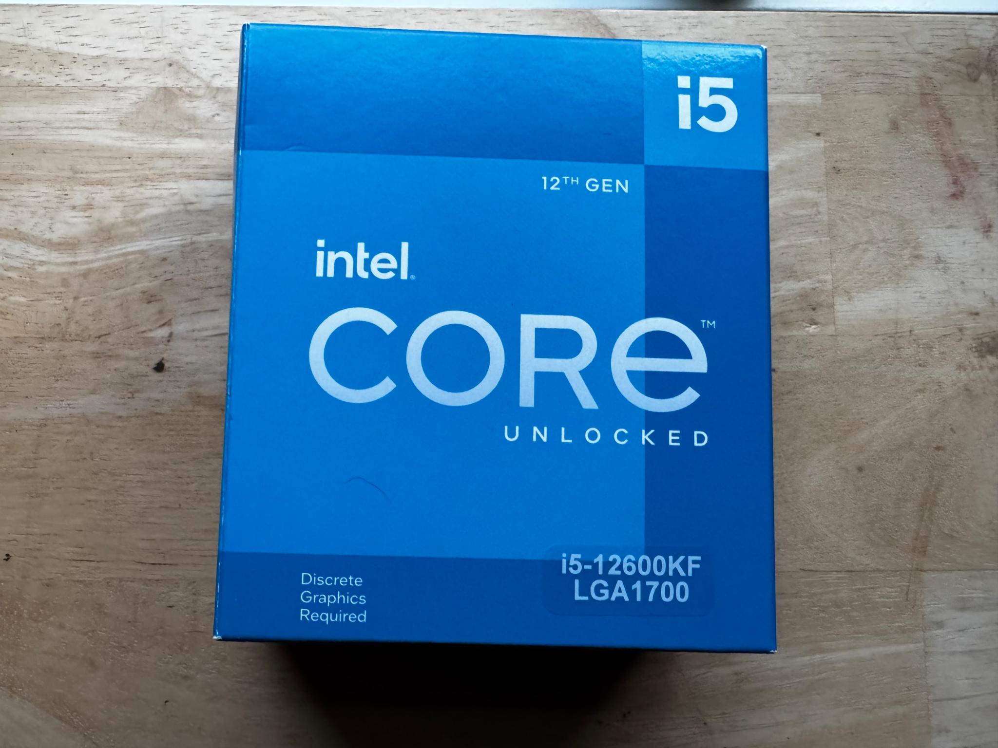 Intel core i5-12600kf