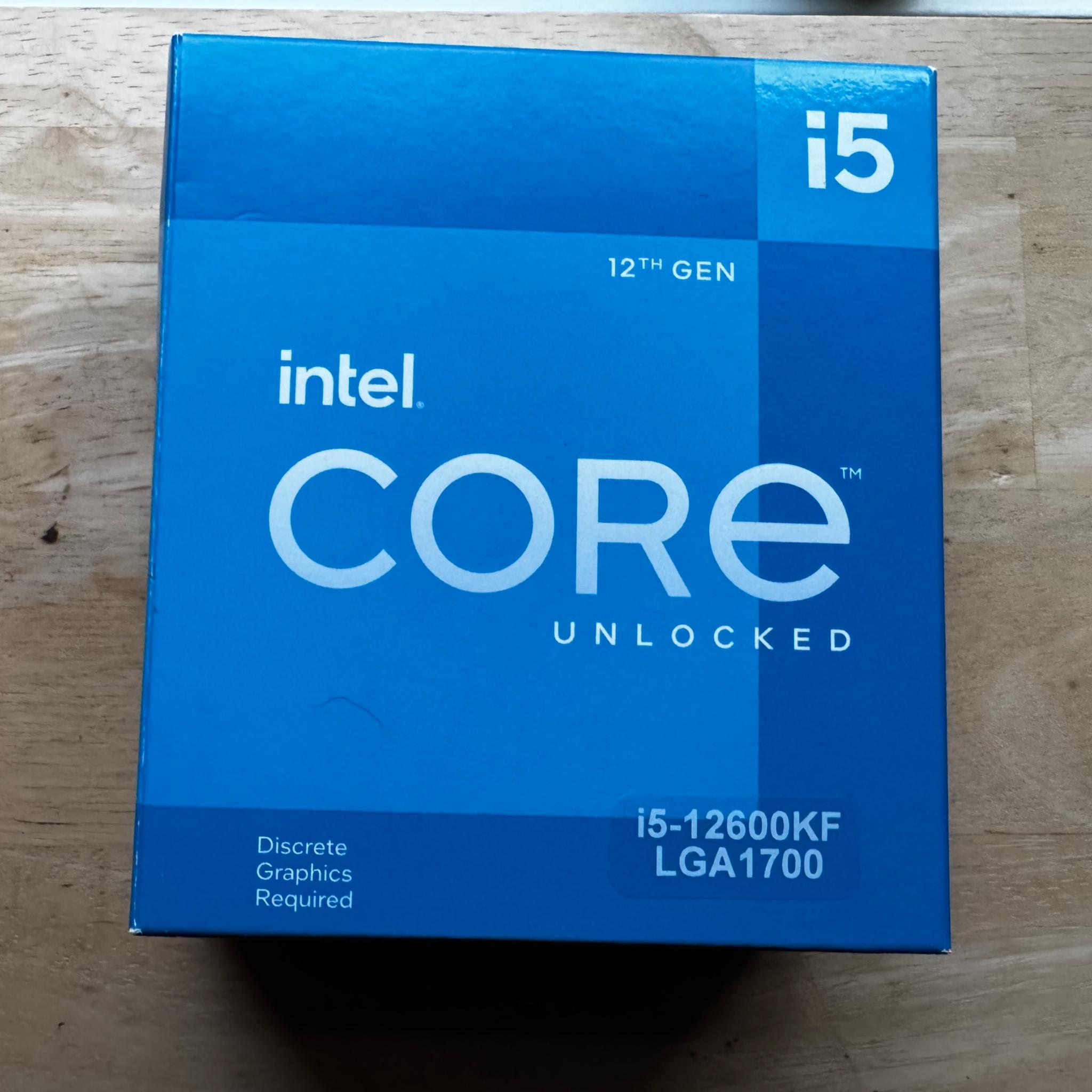 Intel core i5-12600kf