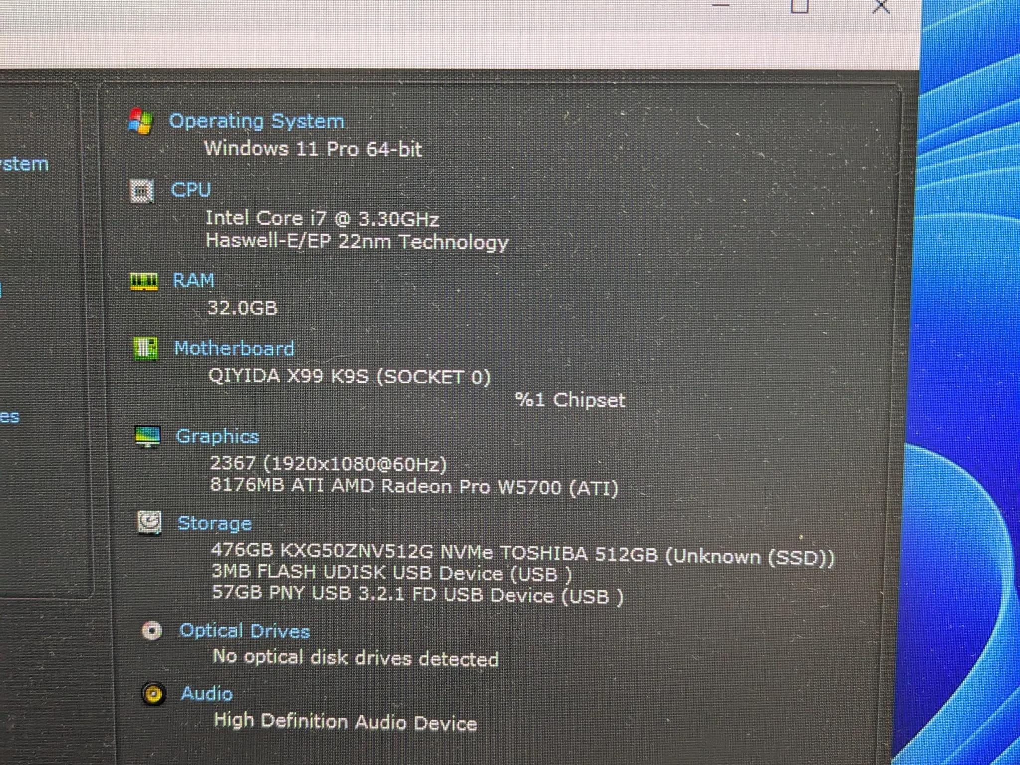160 FPS Fortnite | 180 Day Warranty | 6 core i7 CPU, 32GB RAM, 8GB AMD W5700, Win11, WiFi
