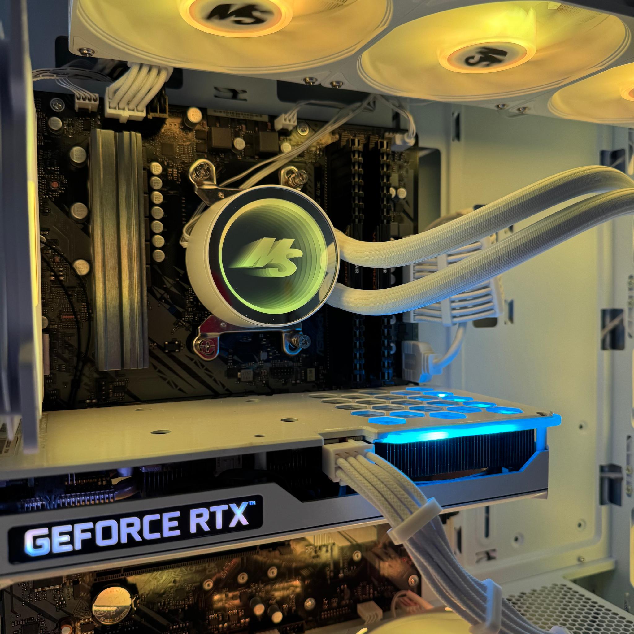 Frost Apex  | Custom Gaming PC | 3060 TI - R5 5500 - 16GB Ram - 1tb SSD