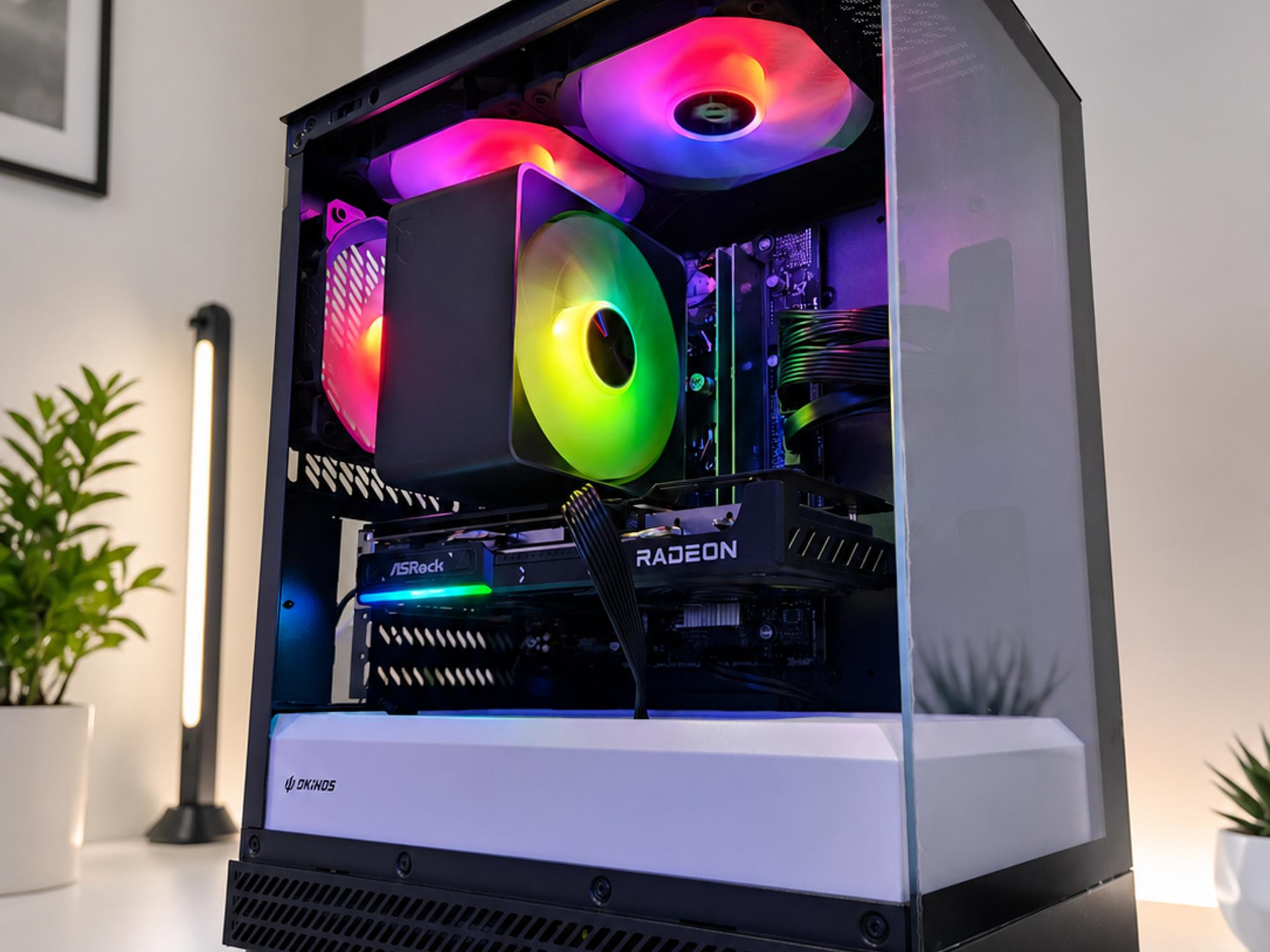 RX 9060 XT 16G PC | 1440P Ready | i5 12400 | 16GB DDR5 | Aqua Uno | 2TB SSD | 750W Gold PSU