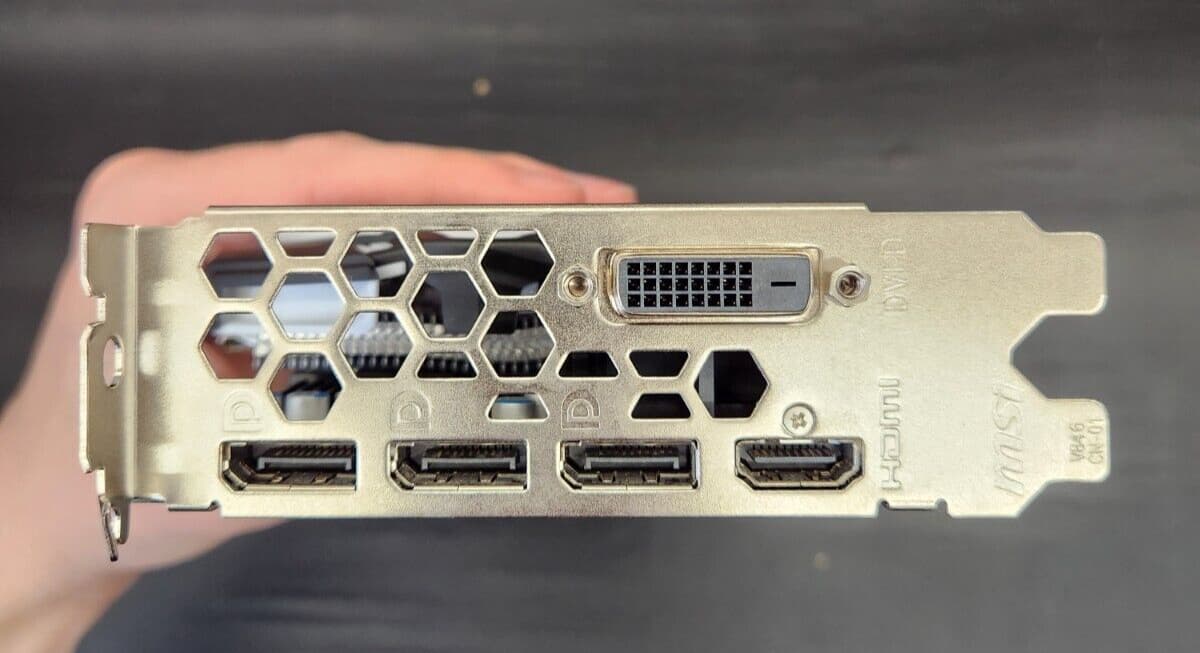 MSI Radeon RX 570 8GB GDDR5 Graphics Card - DisplayPort, HDMI, DVI