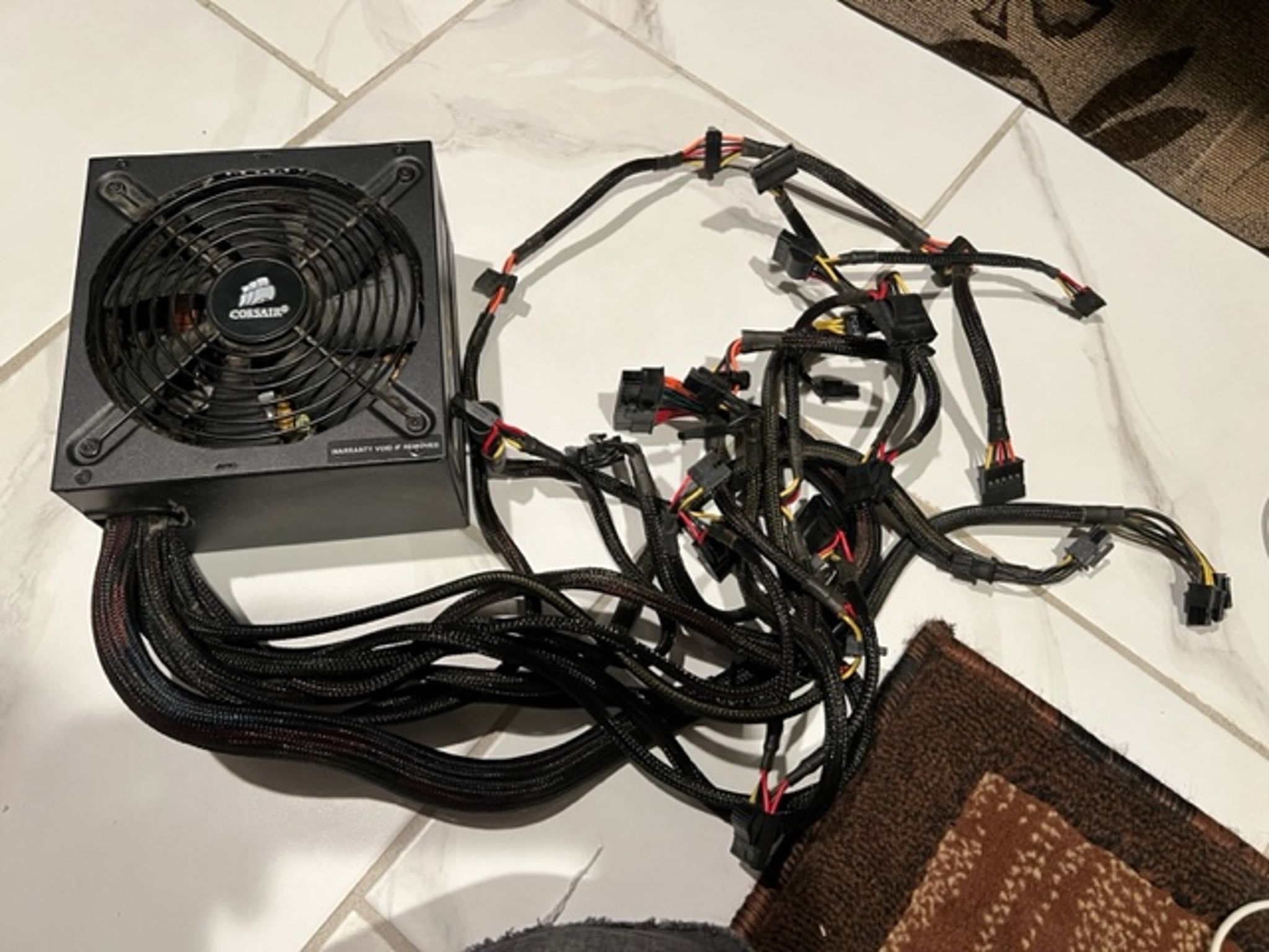 Corsair TX 750 Watt Power supply Non-Modular