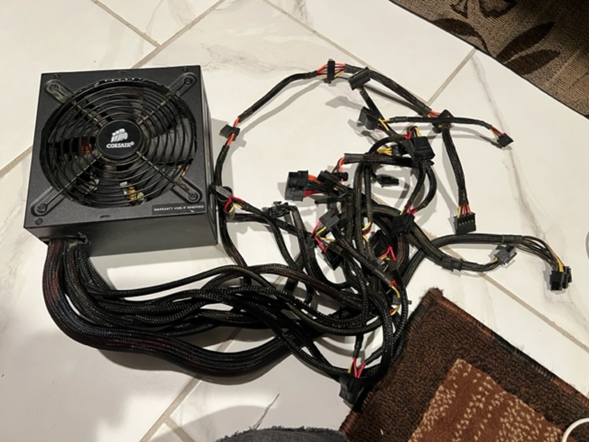 Corsair TX 750 Watt Power supply Non-Modular