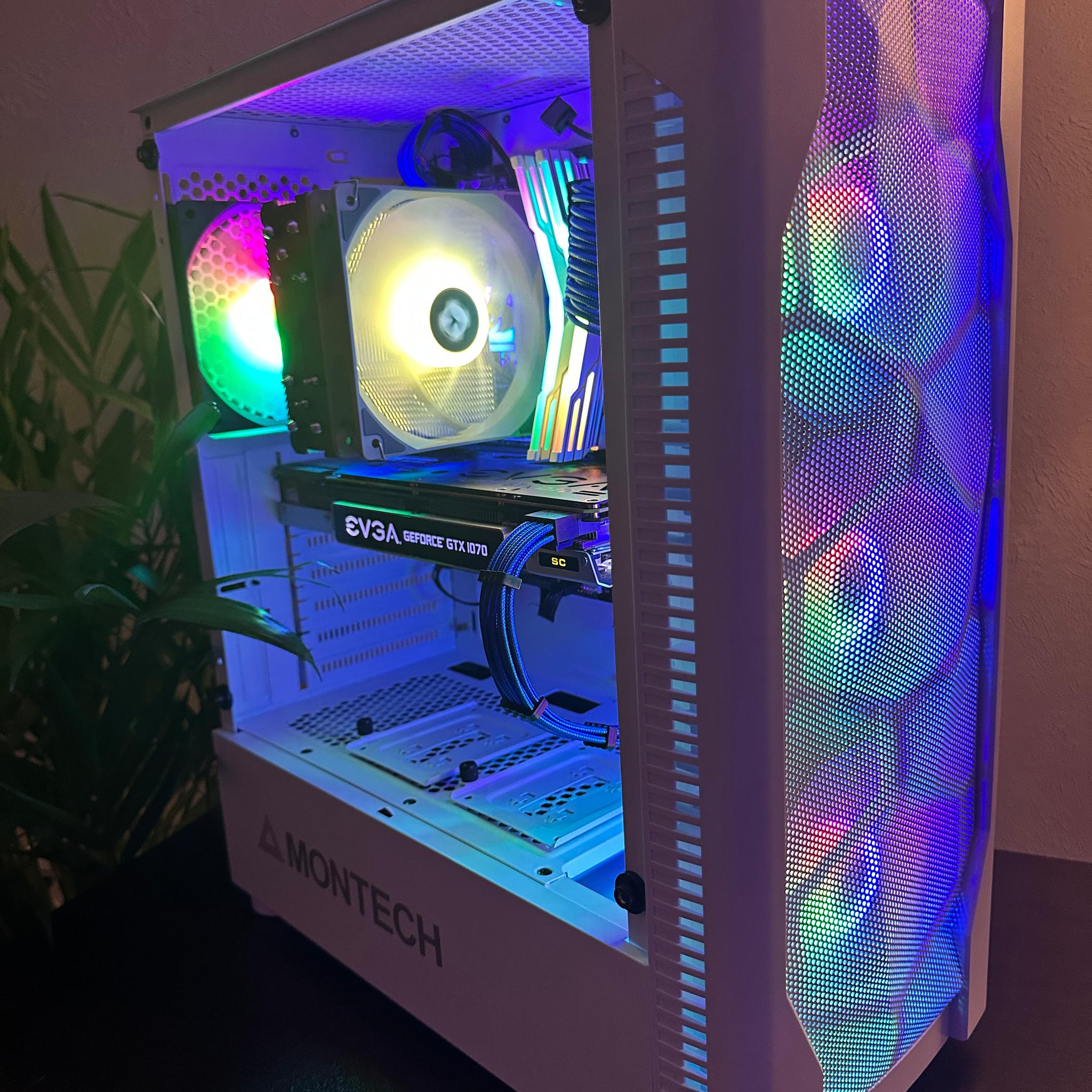 "Xylitol" GTX 1070 + 10100F, 16gb RAM Custom Gaming PC