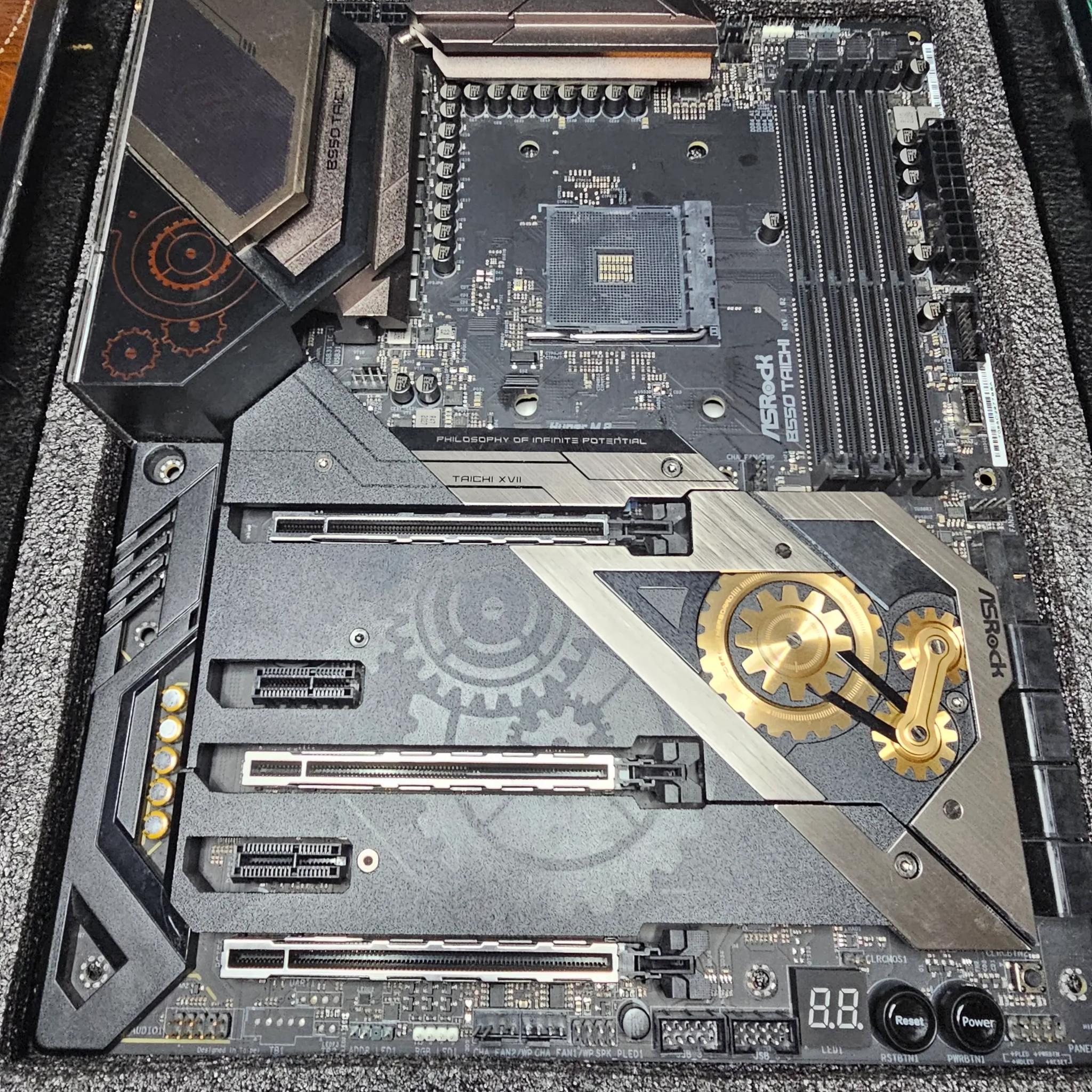 ASROCK Taichi B550 Motherboard BIOS UPDATED