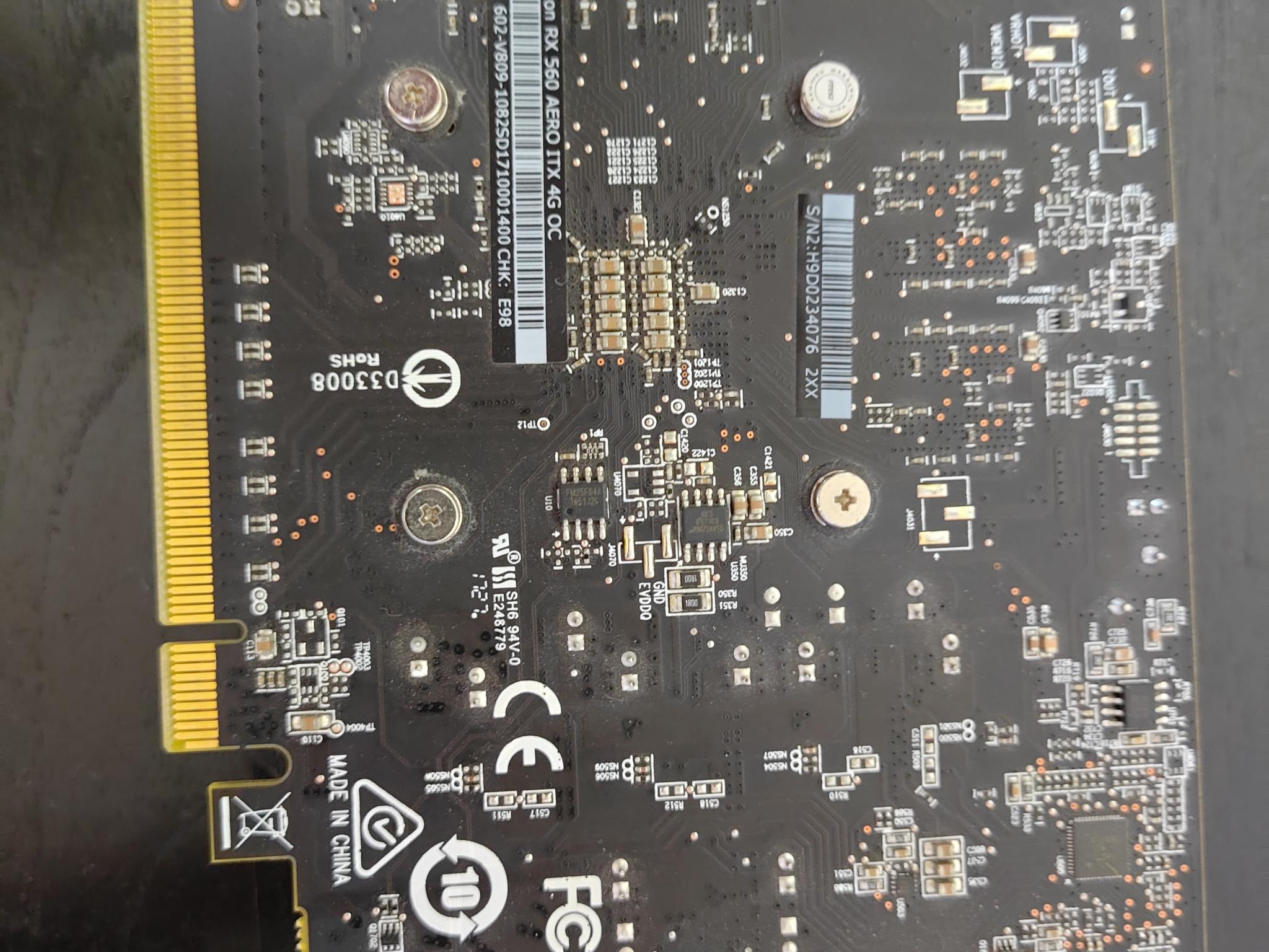 MSI Radeon RX 560 AERO ITX 4G OC