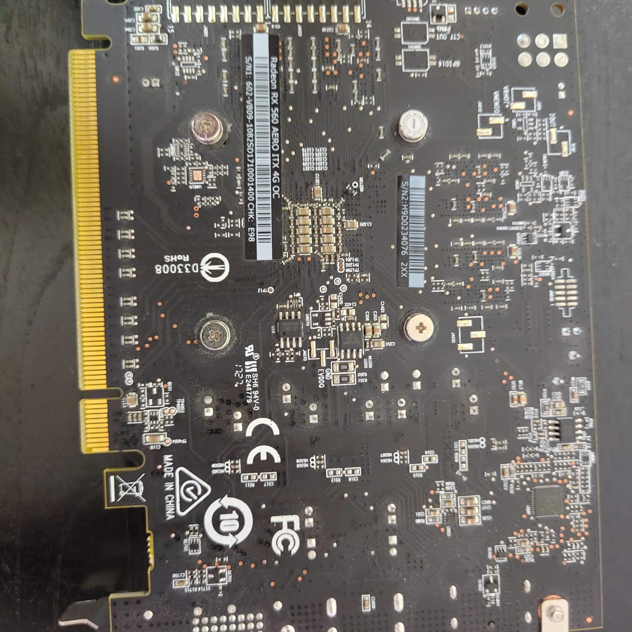 MSI Radeon RX 560 AERO ITX 4G OC
